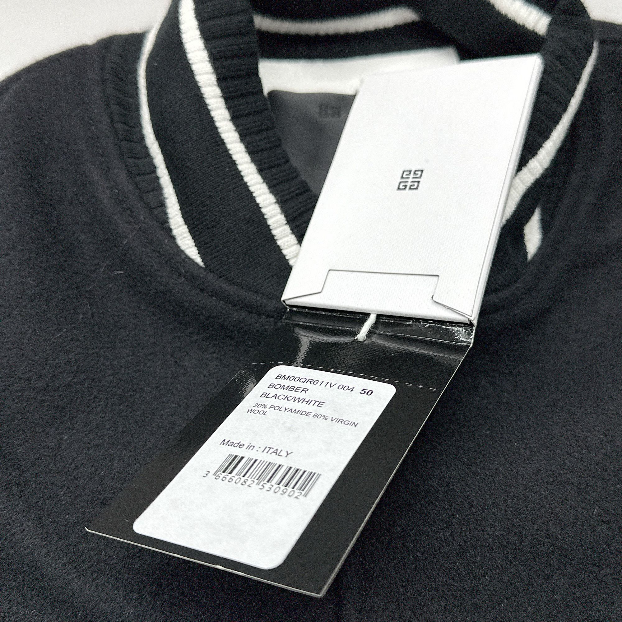 Givenchy Givenchy Logo Wool Leather Varsity Bomber Jacket Size 50 Size US M / EU 48-50 / 2 - 4 Thumbnail