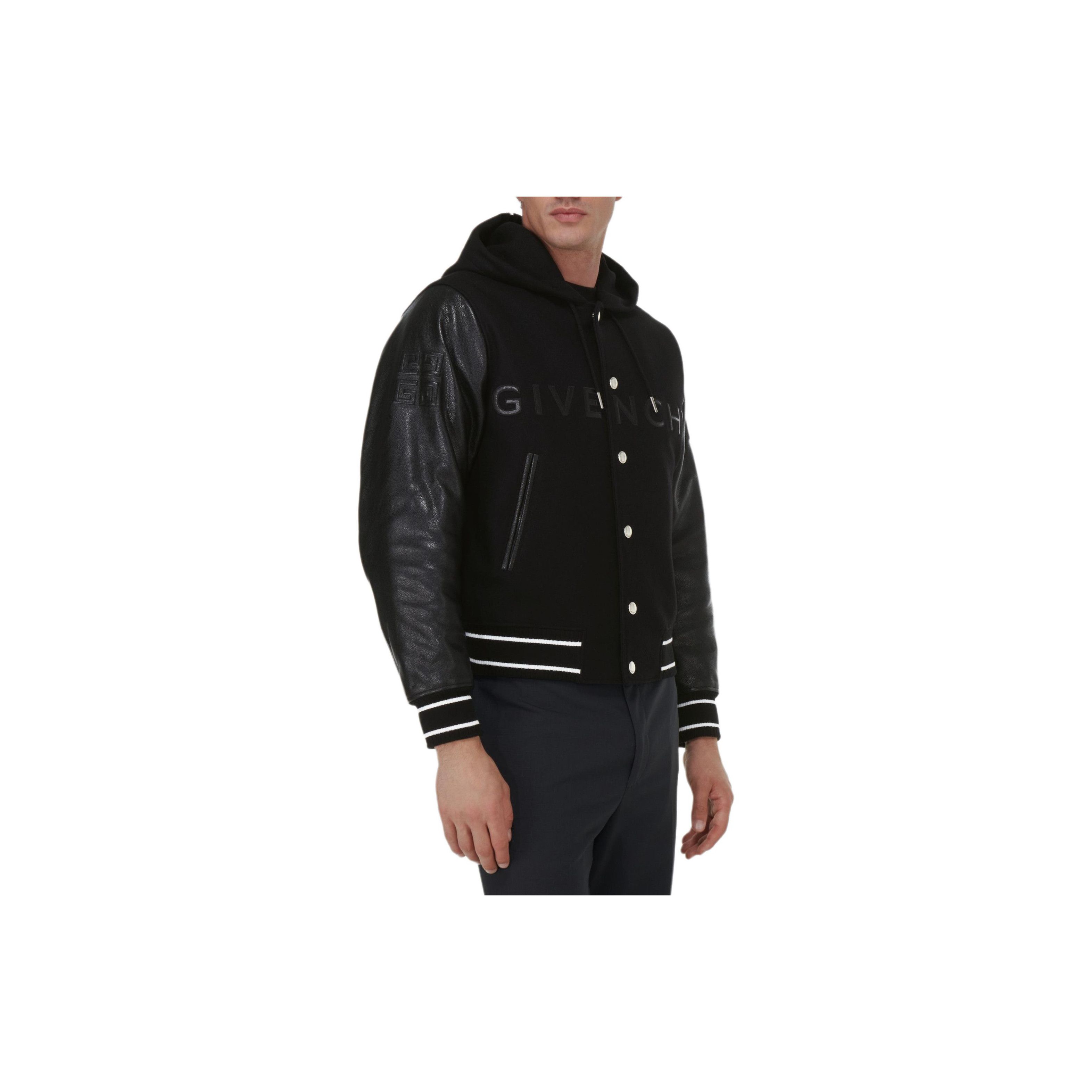 Givenchy Givenchy Logo Embossed Varsity Jacket Size 48 Size US M / EU 48-50 / 2 - 11 Thumbnail