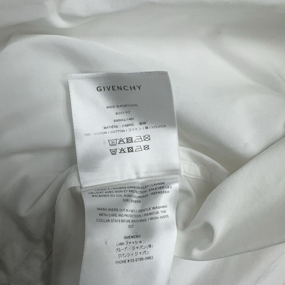 Givenchy Givenchy Logo Button Up Shirt Size L Size US XS / EU 42 / 0 - 5 Thumbnail