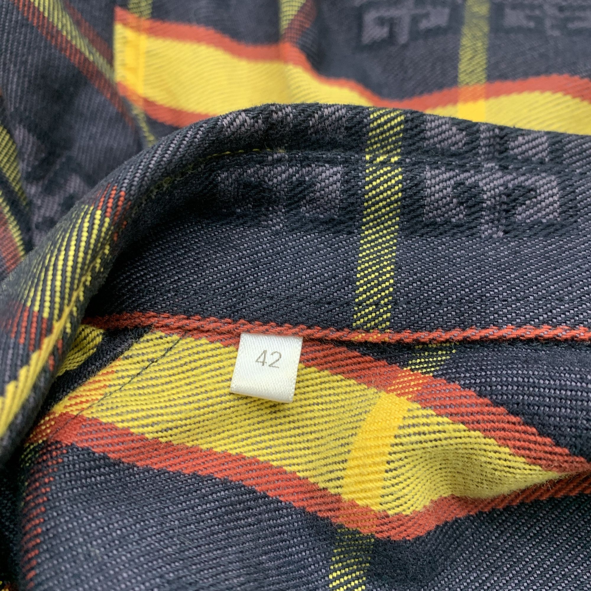 Givenchy Givenchy Plaid Zip Shirt Size L Size US XS / EU 42 / 0 - 4 Thumbnail