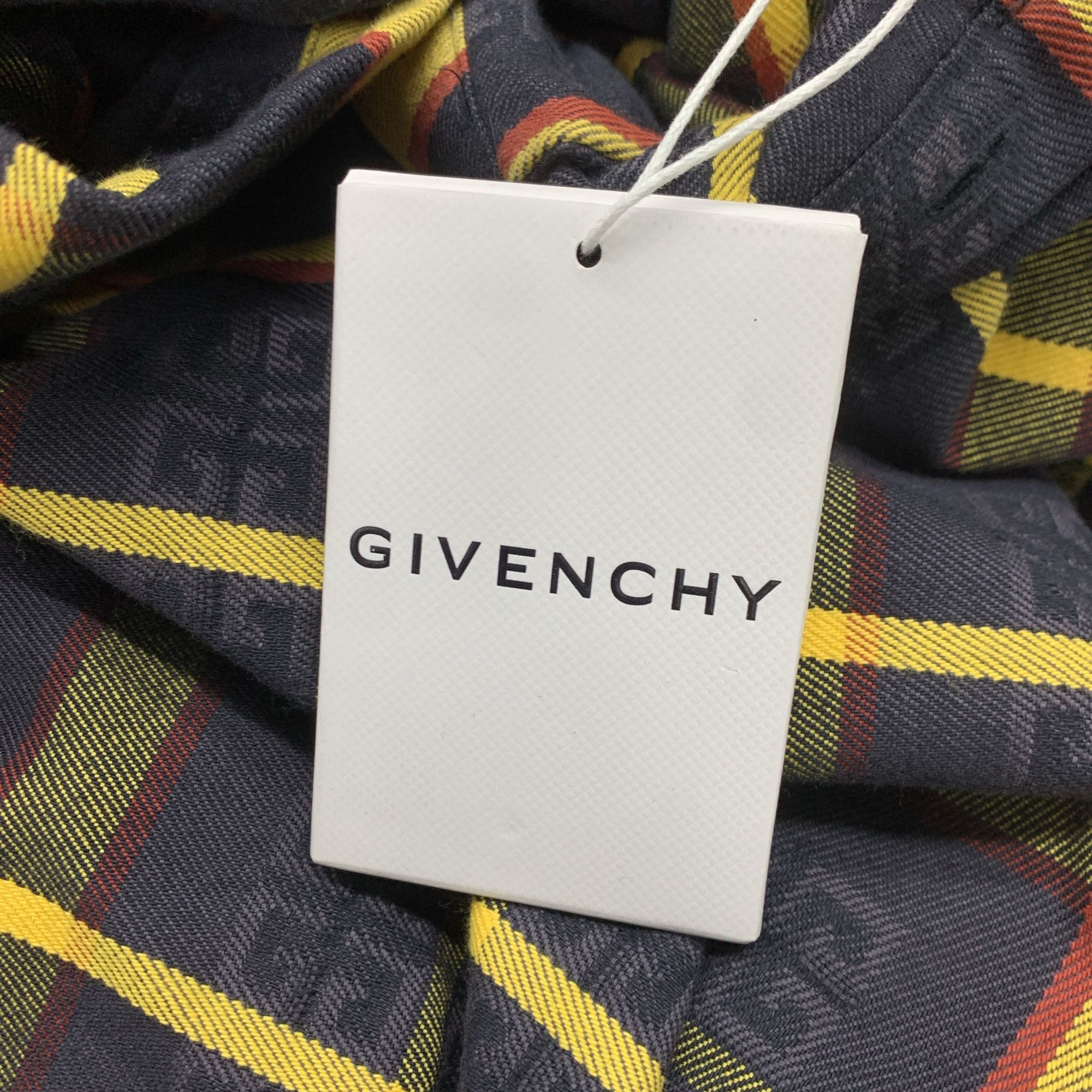Givenchy Givenchy Plaid Zip Shirt Size L Size US XS / EU 42 / 0 - 6 Thumbnail