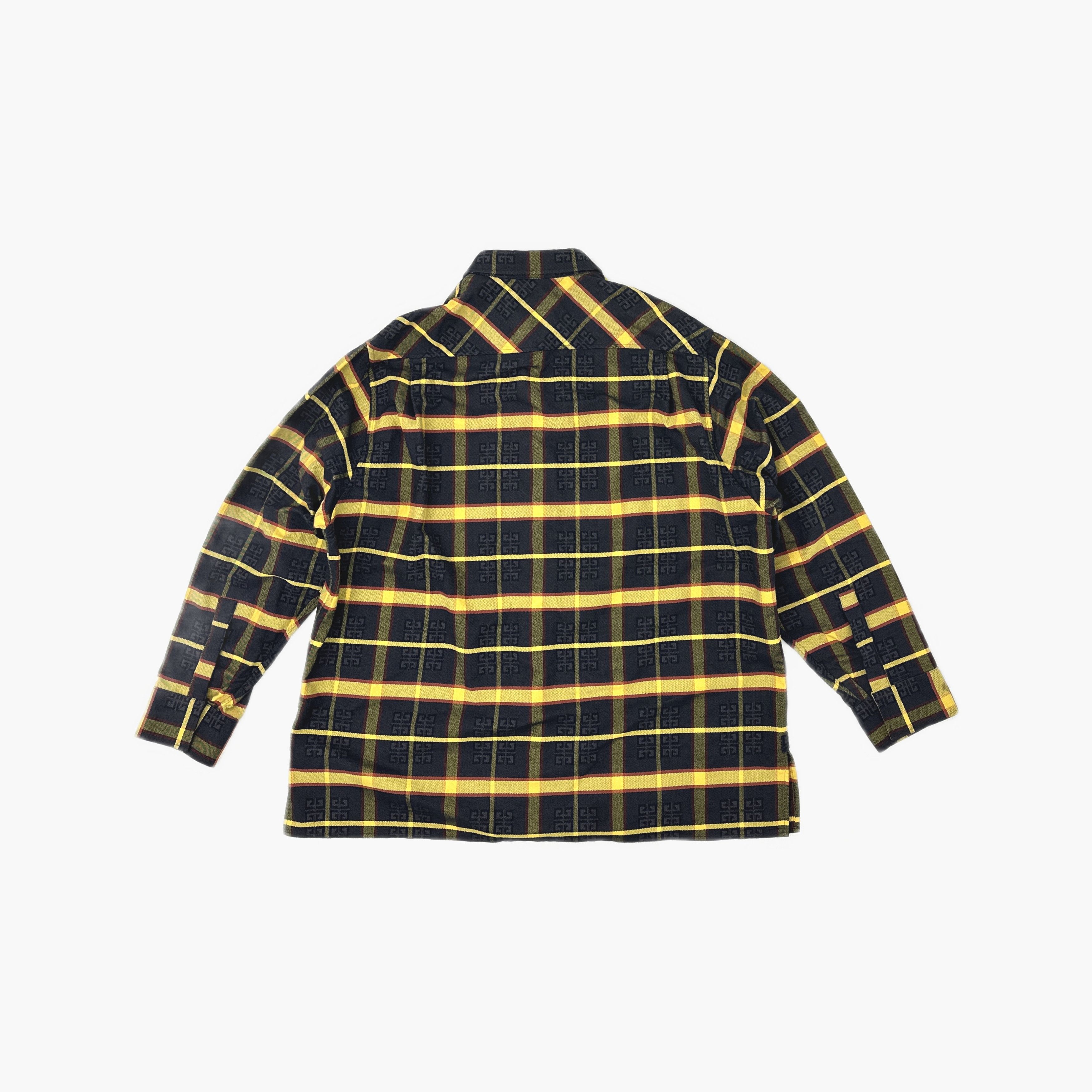 Givenchy Givenchy Plaid Zip Shirt Size L Size US XS / EU 42 / 0 - 2 Thumbnail