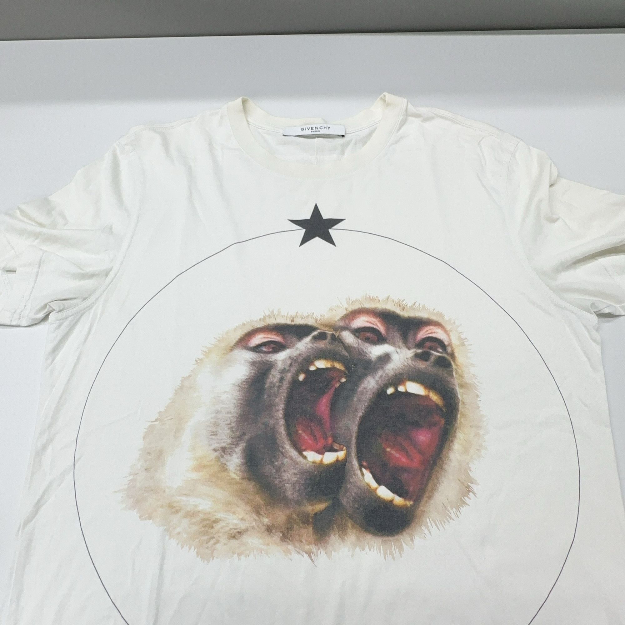 Givenchy Givenchy Monkey Print T-Shirt Size M Size US M / EU 48-50 / 2 - 7 Thumbnail
