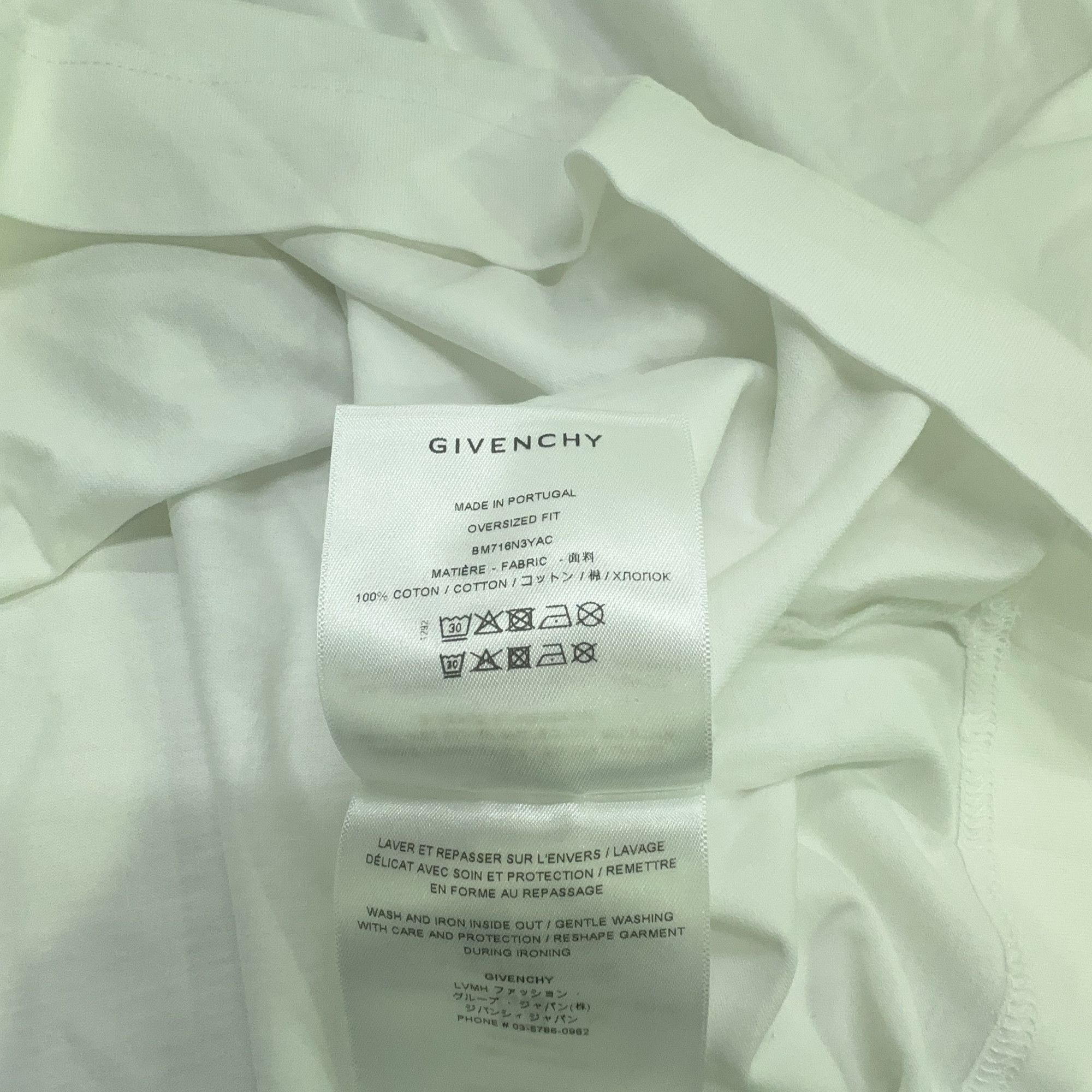 Givenchy Givenchy Logo T-Shirt Size L Size US L / EU 52-54 / 3 - 4 Thumbnail