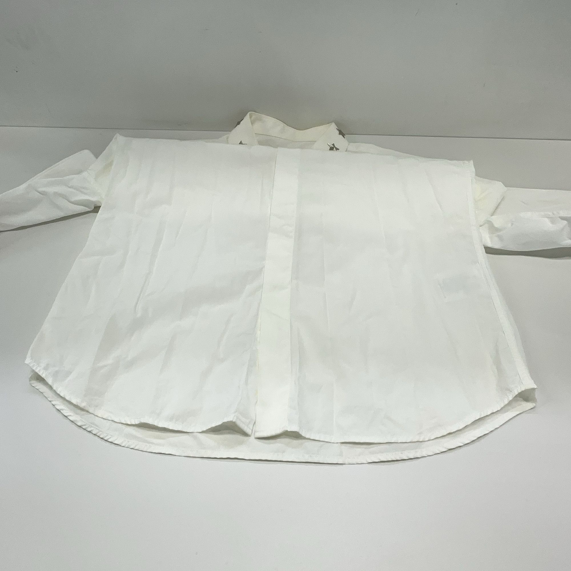Givenchy Givenchy Star Collar Cotton Shirt Size M Size US M / EU 48-50 / 2 - 7 Thumbnail