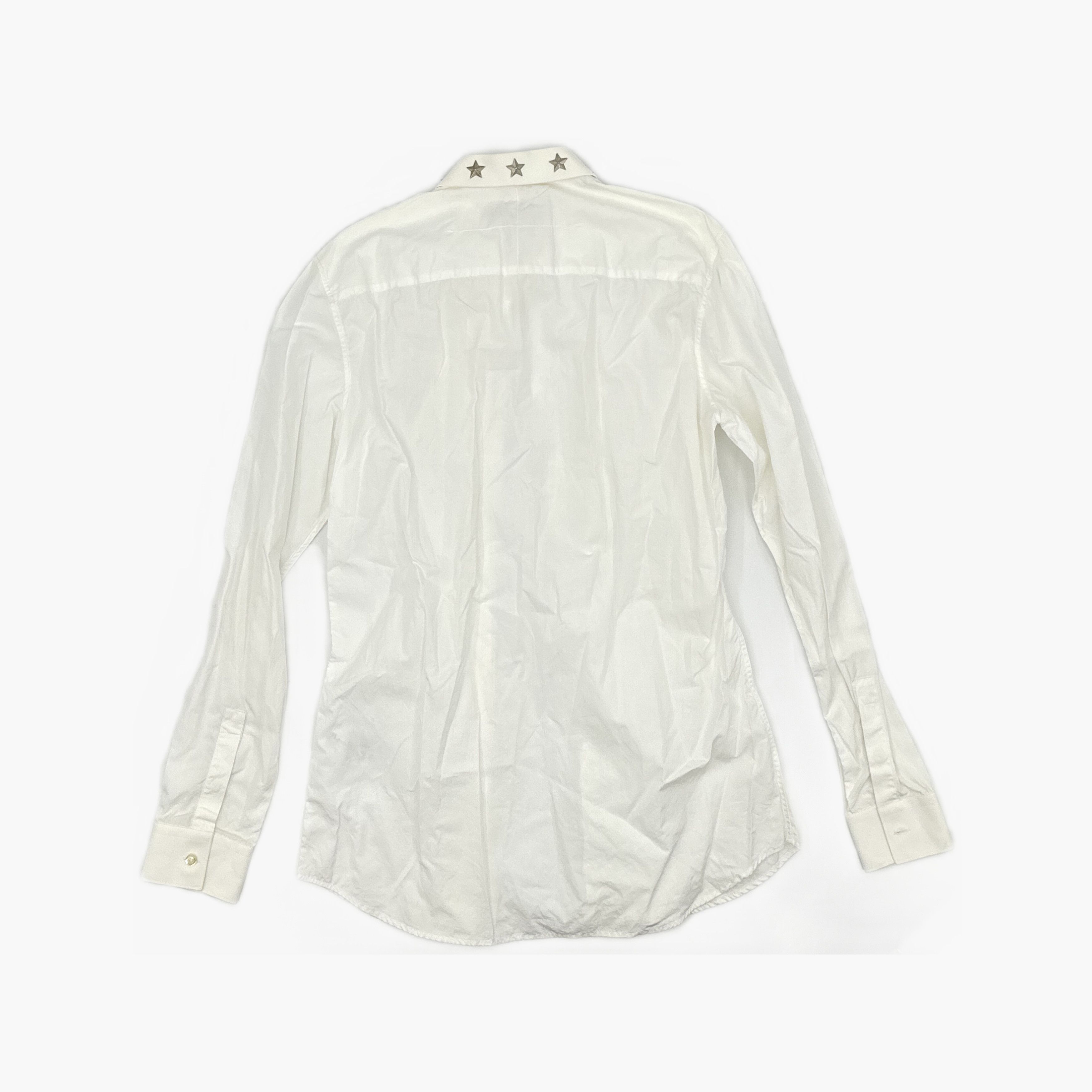 Givenchy Givenchy Star Collar Cotton Shirt Size M Size US M / EU 48-50 / 2 - 2 Thumbnail