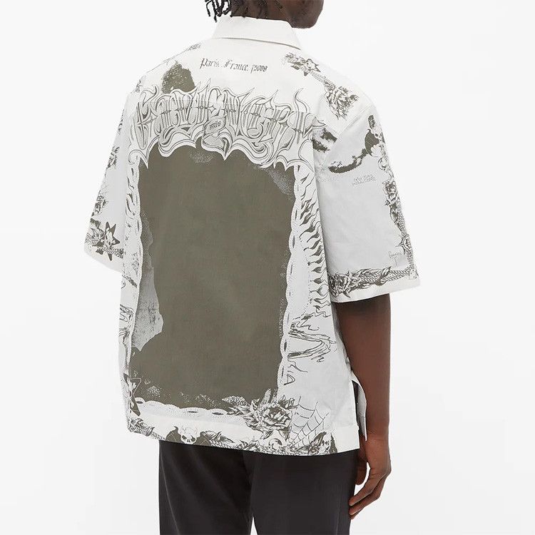 Givenchy Givenchy Graphic Print Zip-Up Shirt Size L Size US L / EU 52-54 / 3 - 10 Thumbnail