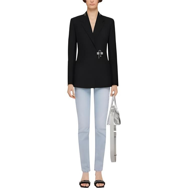 Givenchy Givenchy Padlock Wool Blazer Size 36 Size XS / US 0-2 / IT 36-38 - 7 Thumbnail