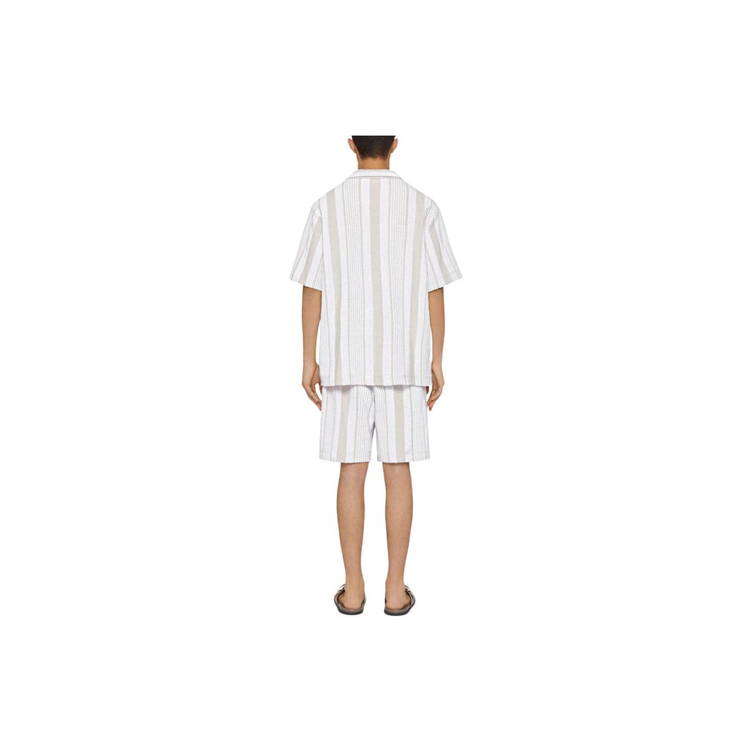 Givenchy Givenchy Striped Logo Button Up Shirt Size S Size US S / EU 44-46 / 1 - 8 Thumbnail