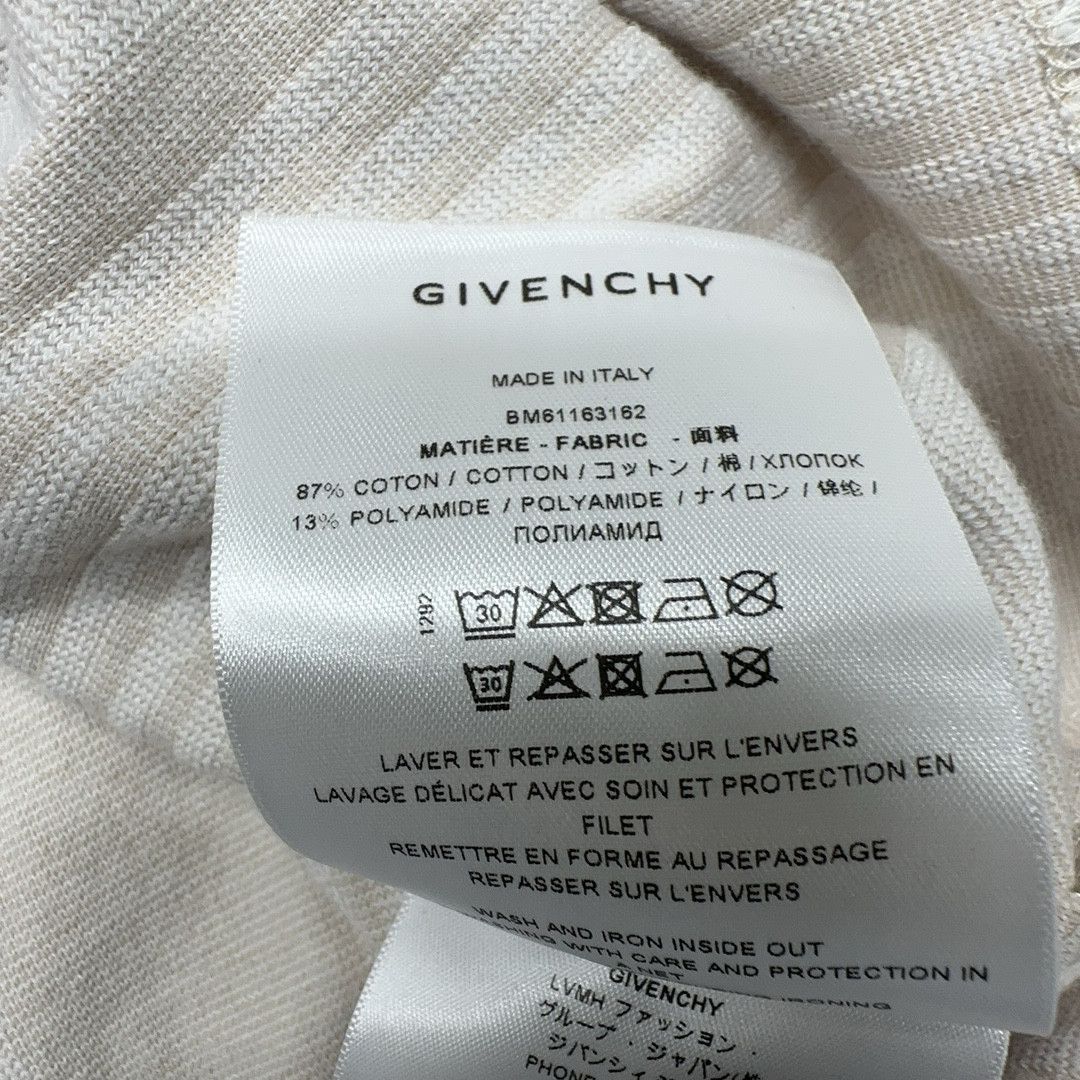 Givenchy Givenchy Striped Logo Button Up Shirt Size S Size US S / EU 44-46 / 1 - 4 Thumbnail