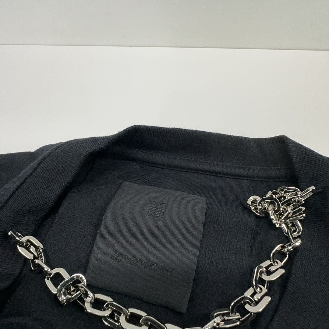 Givenchy Givenchy Metal Chain Short Sleeve T-Shirt Size S Size US S / EU 44-46 / 1 - 3 Thumbnail