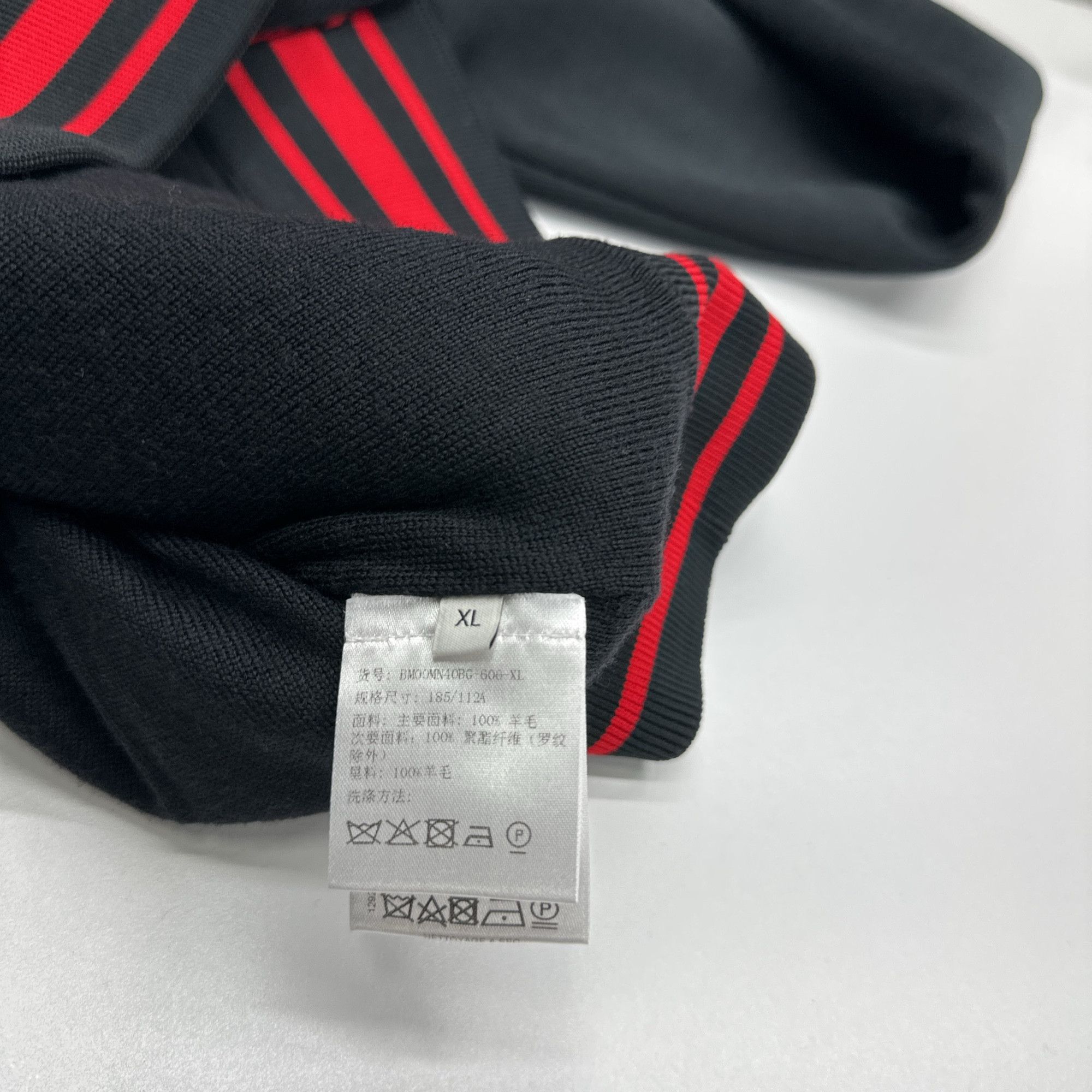 Givenchy Givenchy Logo Knit Bomber Jacket Size XL Size US XL / EU 56 / 4 - 4 Thumbnail