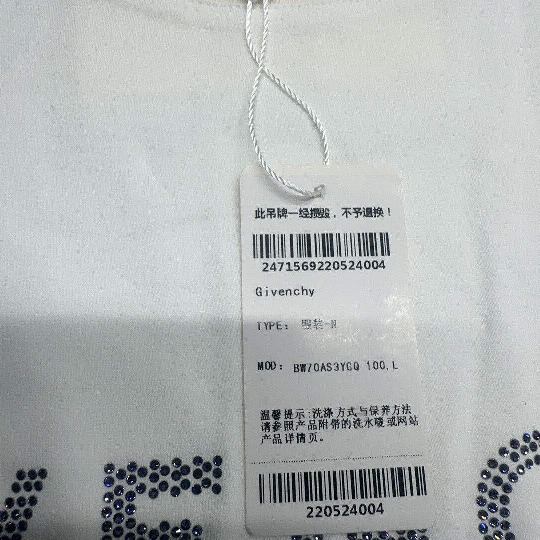 Givenchy Givenchy Logo Short Sleeve T-Shirt Size L Size L / US 10 / IT 46 - 5 Thumbnail