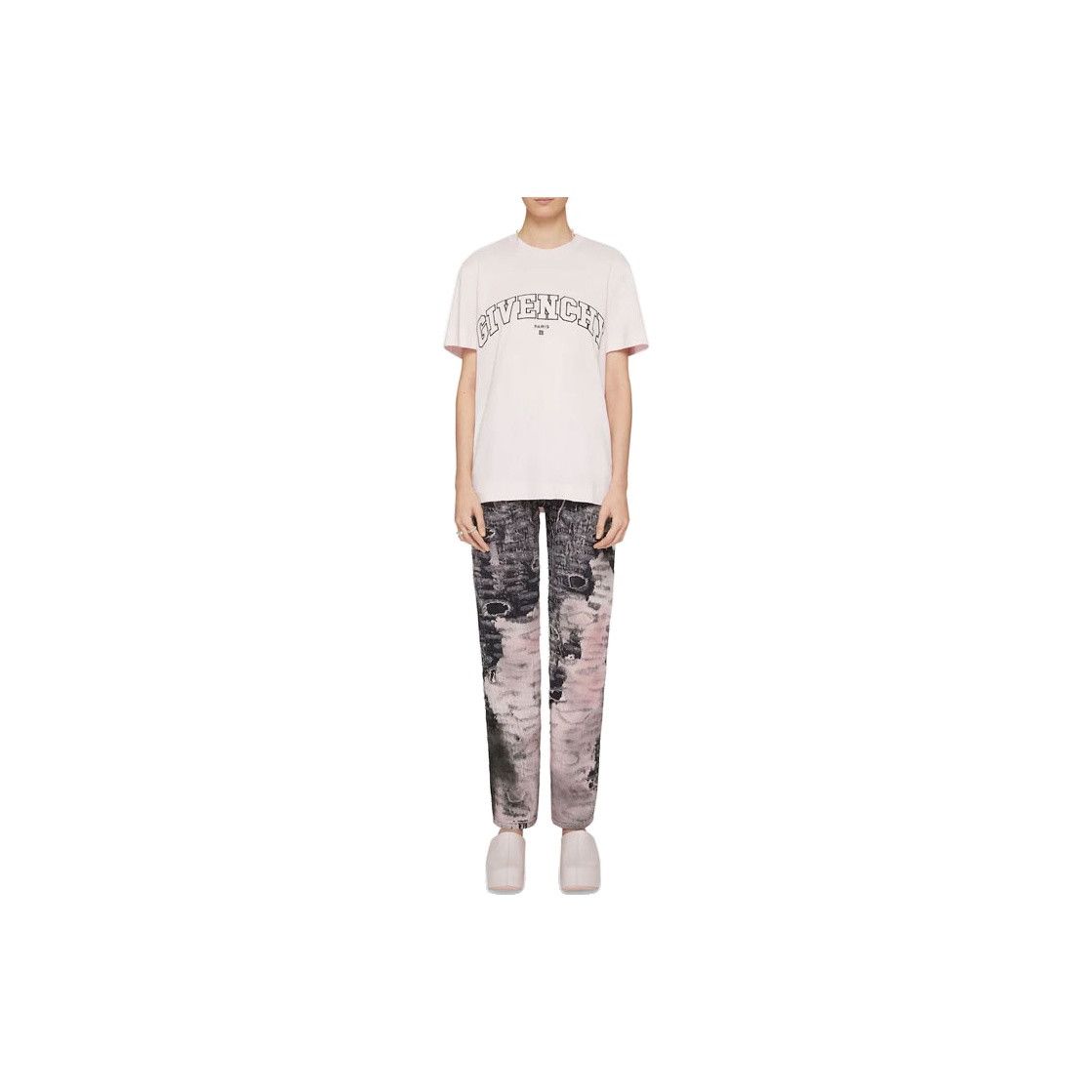 Givenchy Givenchy Embroidered Logo T-Shirt Pink Size XL Size XL / US 12-14 / IT 48-50 - 8 Thumbnail