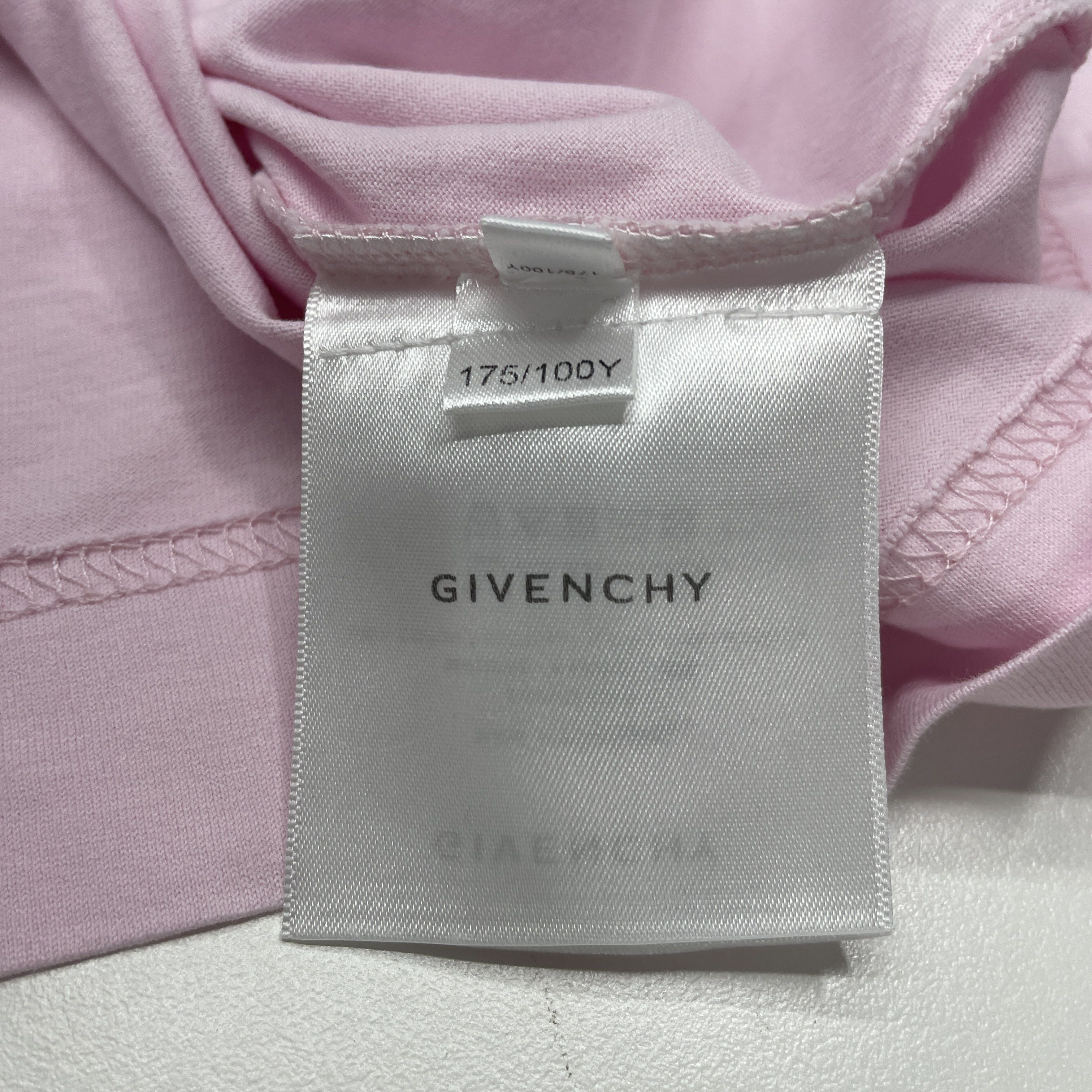 Givenchy Givenchy Embroidered Logo T-Shirt Pink Size XL Size XL / US 12-14 / IT 48-50 - 4 Thumbnail