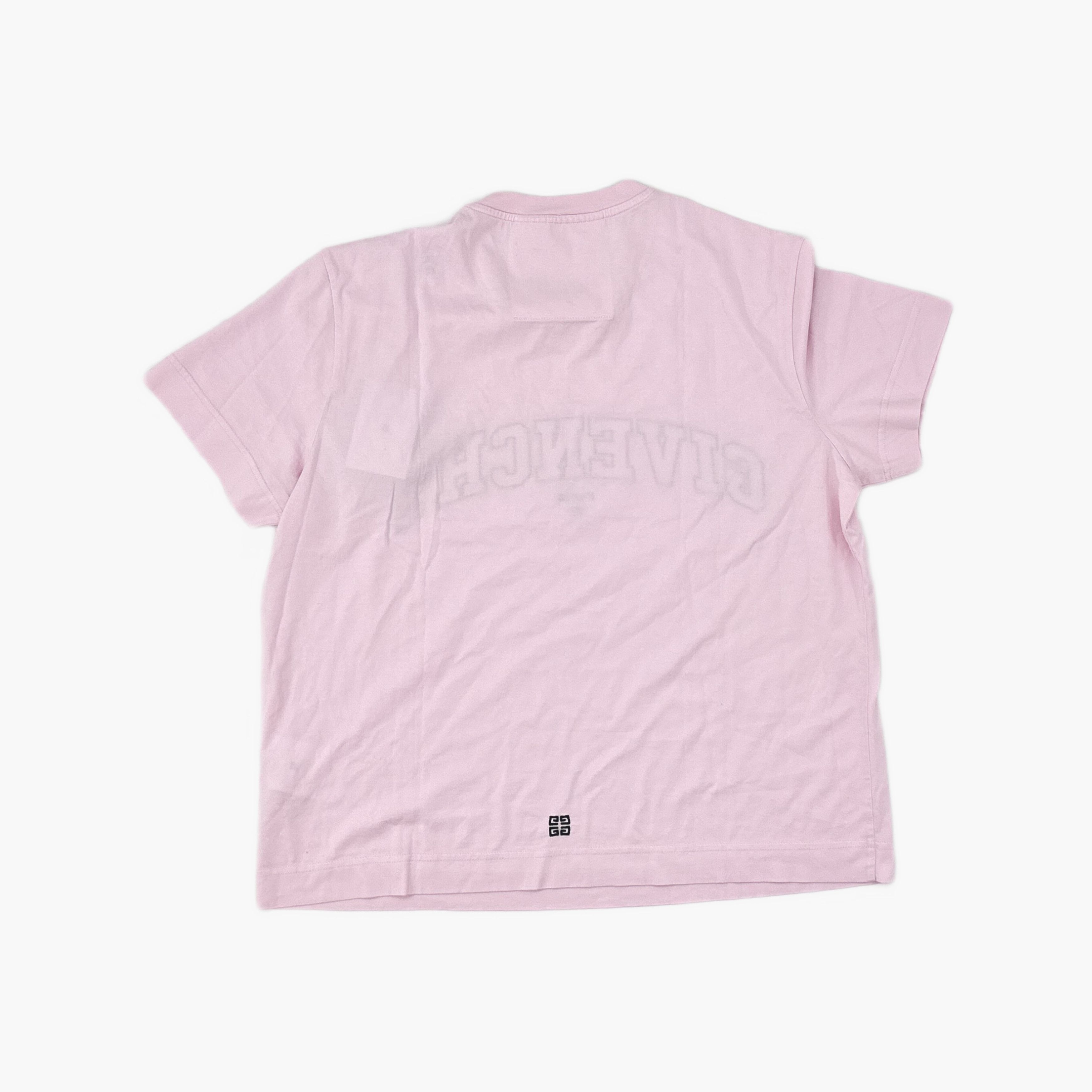 Givenchy Givenchy Embroidered Logo T-Shirt Pink Size XL Size XL / US 12-14 / IT 48-50 - 2 Thumbnail