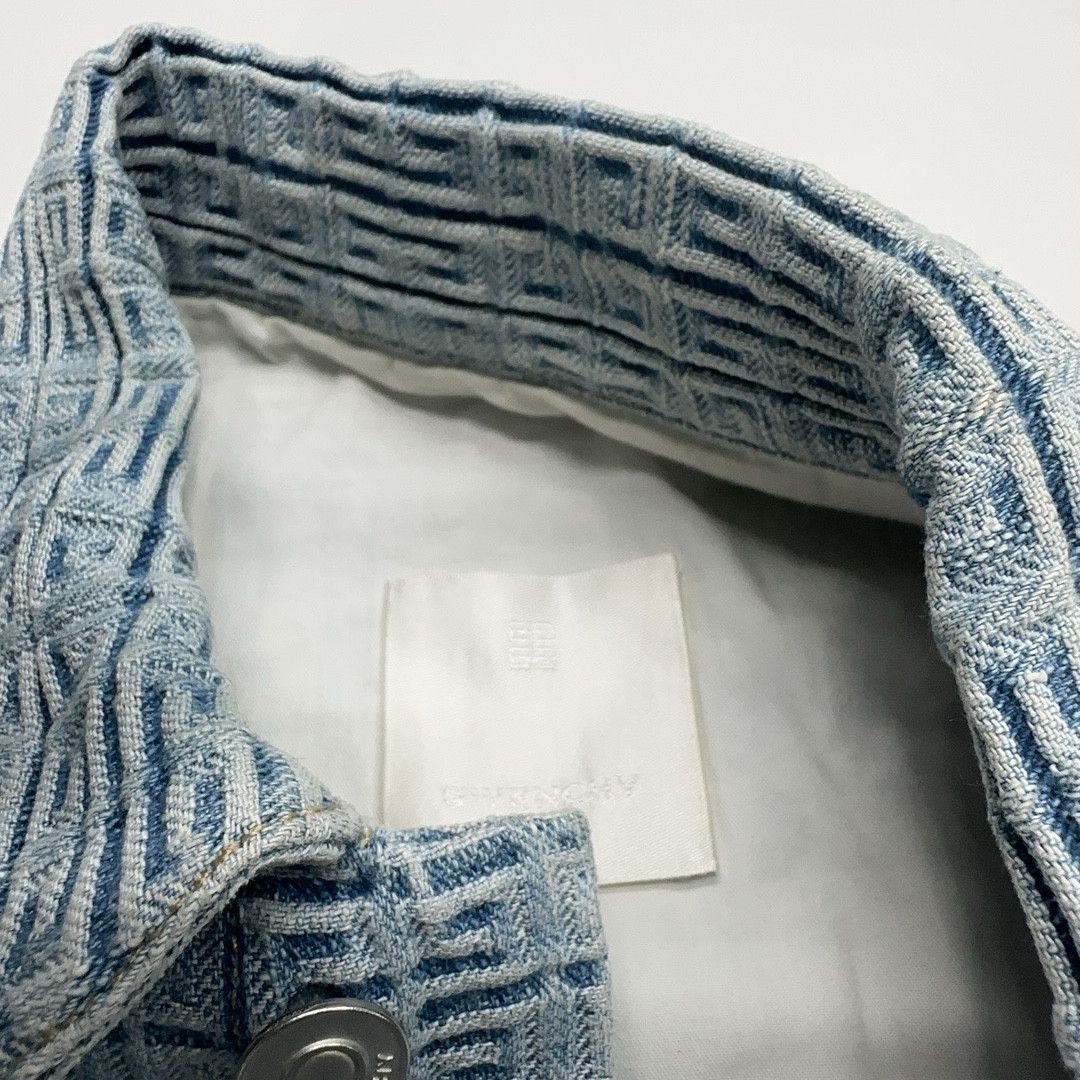 Givenchy Givenchy Logo Monogram Denim Vest Size XL Size US XL / EU 56 / 4 - 5 Thumbnail