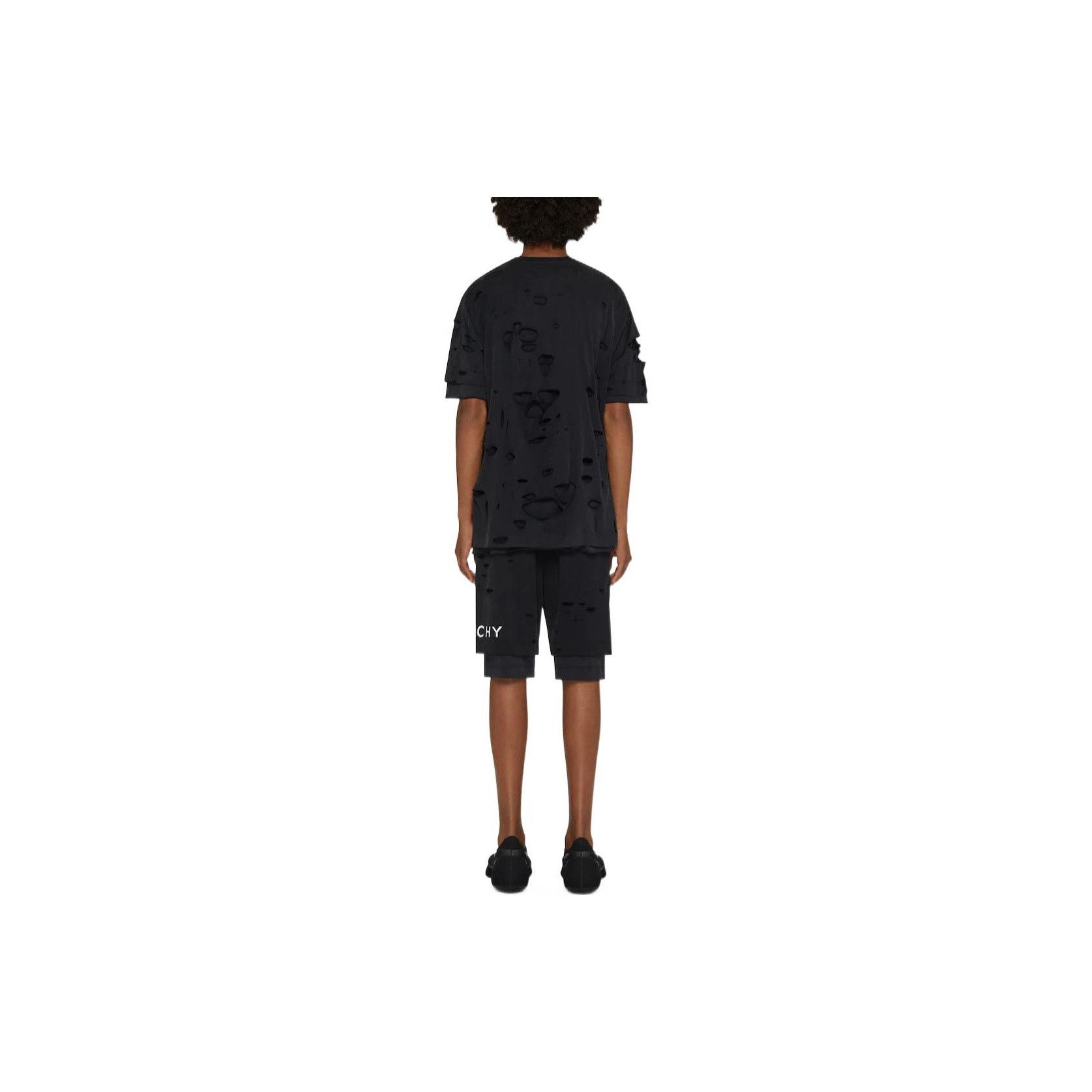 Givenchy Givenchy Distressed Logo T-Shirt XXS Size US XXS / EU 40 - 12 Thumbnail