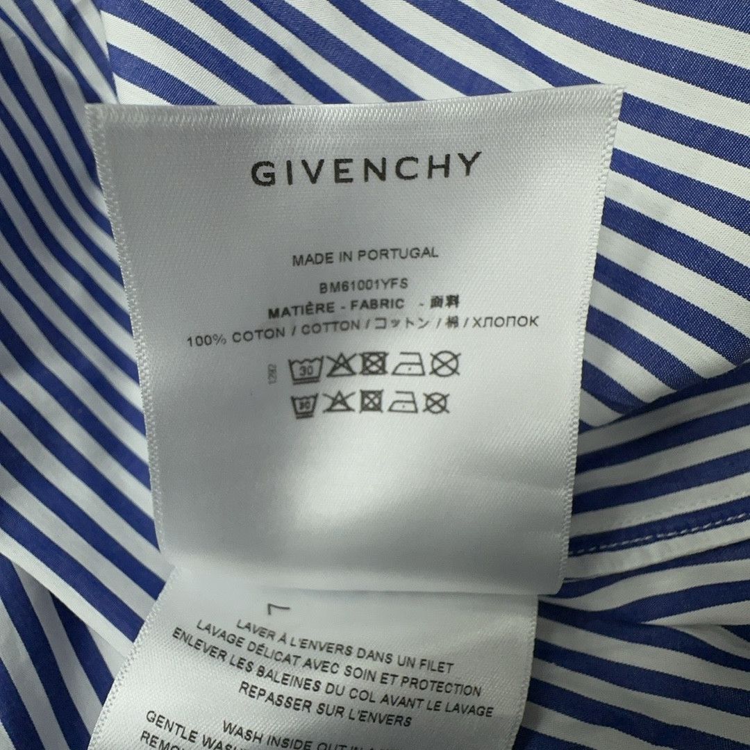 Givenchy Givenchy Striped Button Up Shirt Size M Size US M / EU 48-50 / 2 - 3 Thumbnail