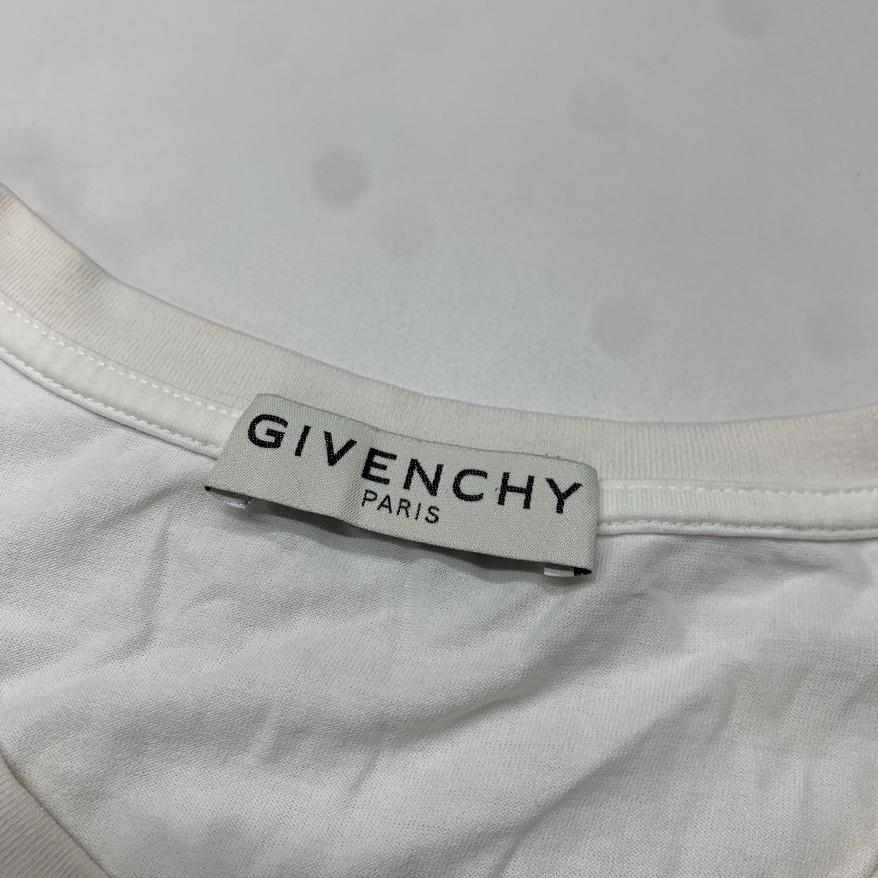 Givenchy Givenchy Embroidered Logo T-Shirt Size XXL Size US XXL / EU 58 / 5 - 5 Thumbnail