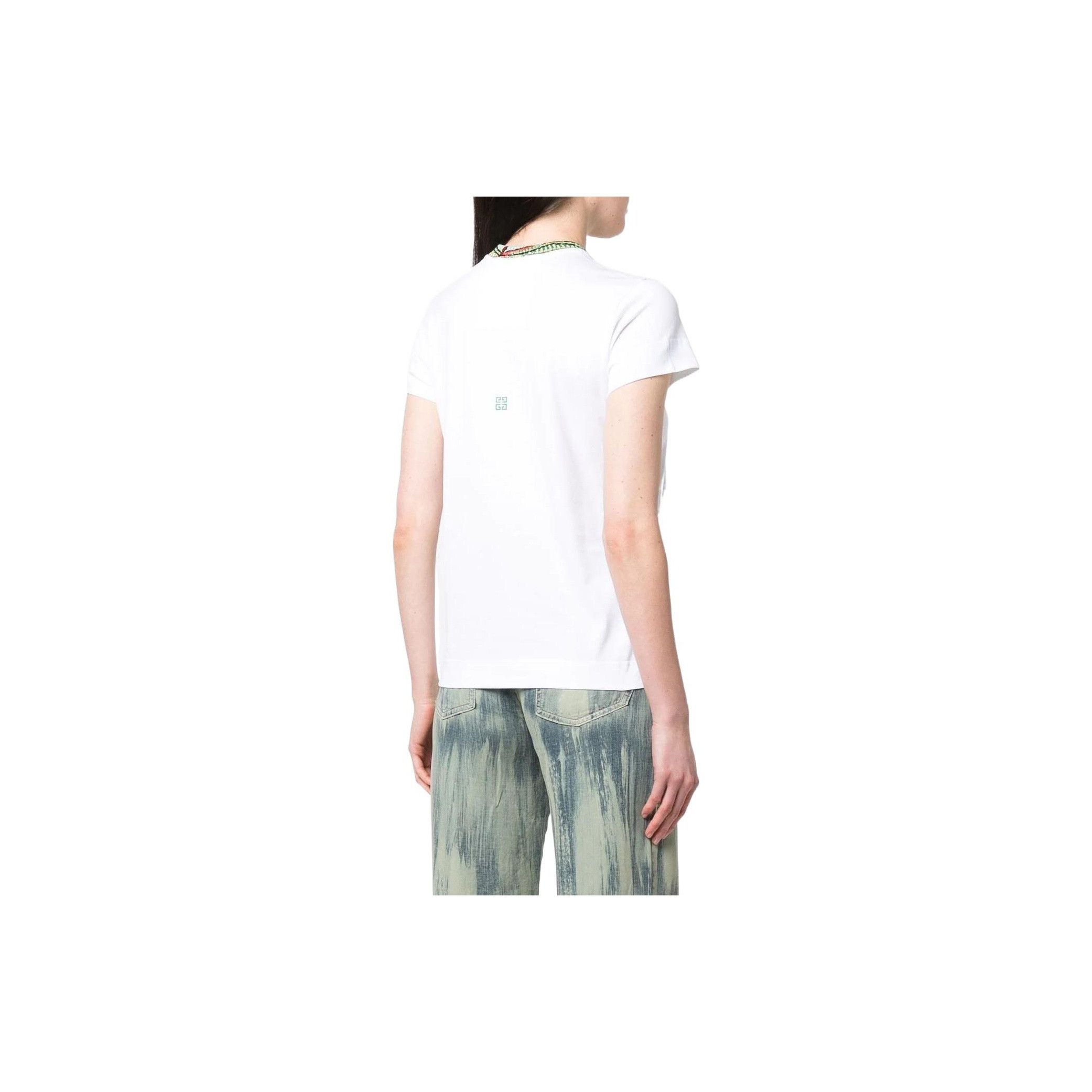 Givenchy Givenchy Embroidered Collar T-Shirt Size XS Size XS / US 0-2 / IT 36-38 - 7 Thumbnail