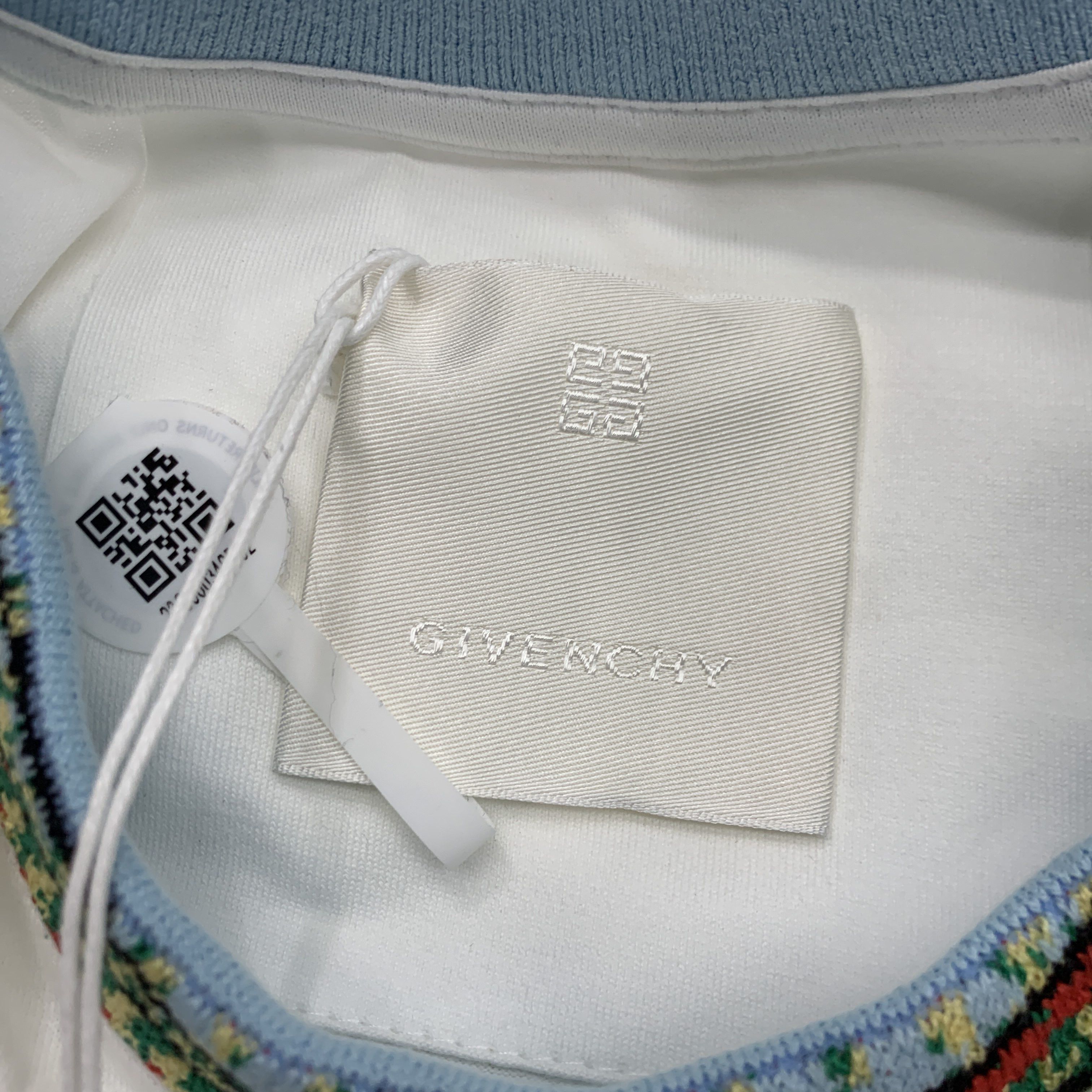 Givenchy Givenchy Embroidered Collar T-Shirt Size XS Size XS / US 0-2 / IT 36-38 - 3 Thumbnail