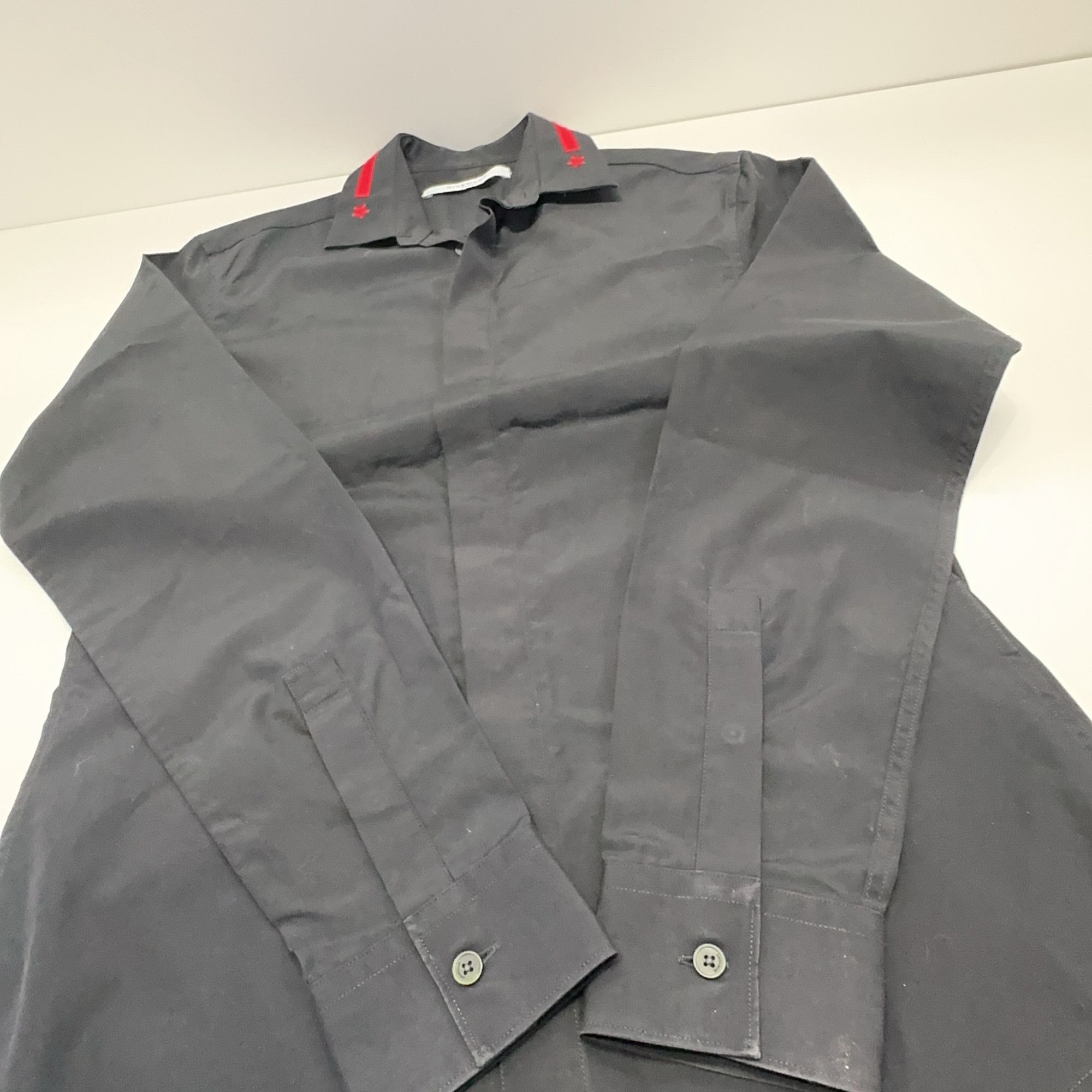 Givenchy Givenchy Red Star Stripe Button Up Shirt Size S Size US S / EU 44-46 / 1 - 8 Thumbnail