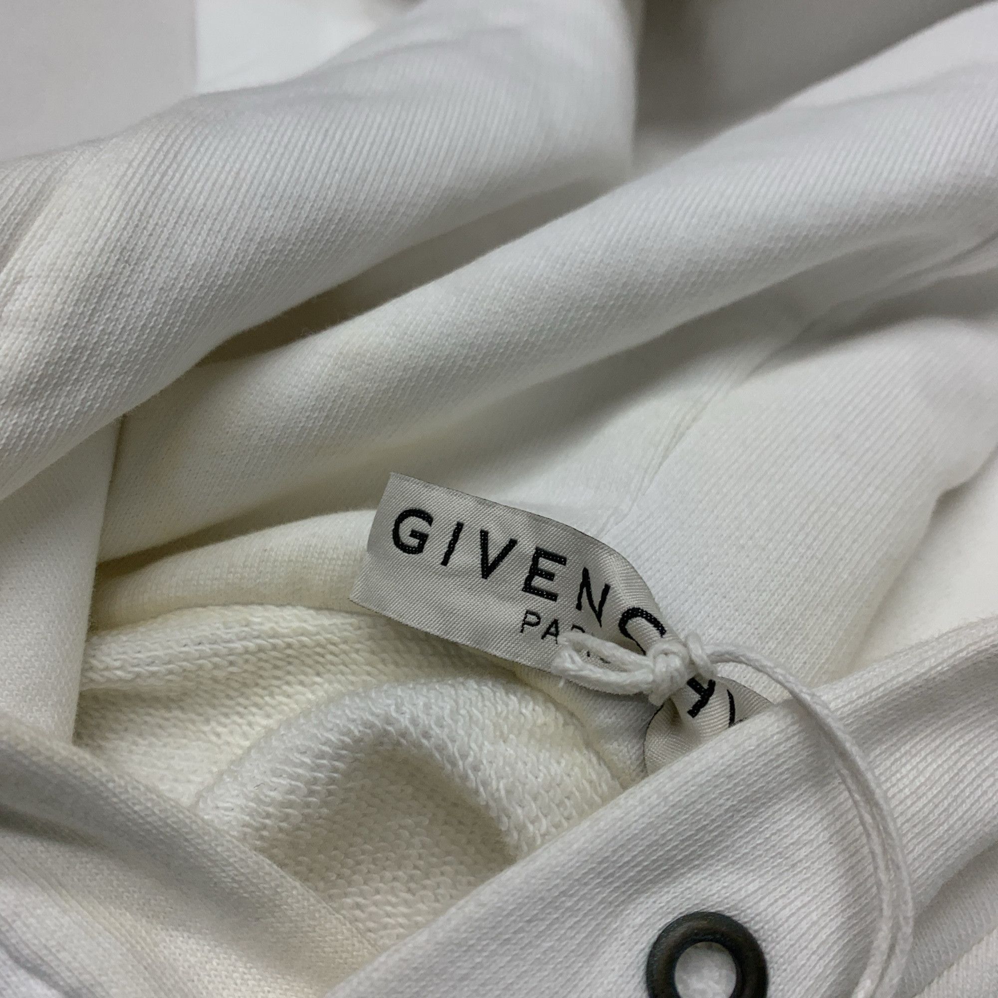 Givenchy Givenchy Logo Hoodie White Size L Size US L / EU 52-54 / 3 - 6 Thumbnail
