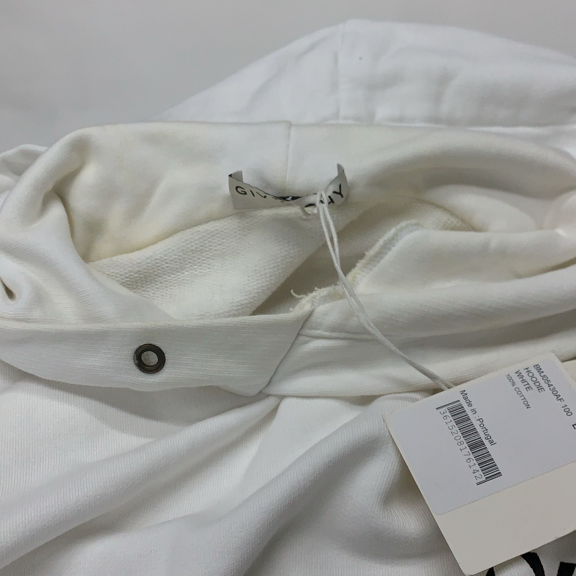 Givenchy Givenchy Logo Hoodie White Size L Size US L / EU 52-54 / 3 - 7 Thumbnail