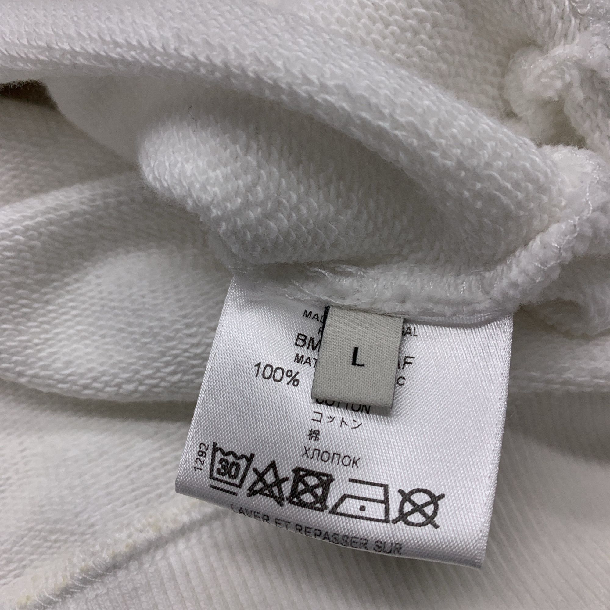 Givenchy Givenchy Logo Hoodie White Size L Size US L / EU 52-54 / 3 - 3 Thumbnail
