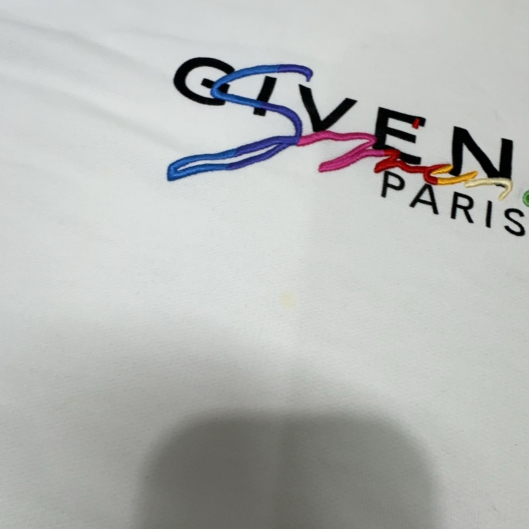 Givenchy Givenchy Rainbow Logo Sweatshirt Size XL Size US XL / EU 56 / 4 - 11 Thumbnail