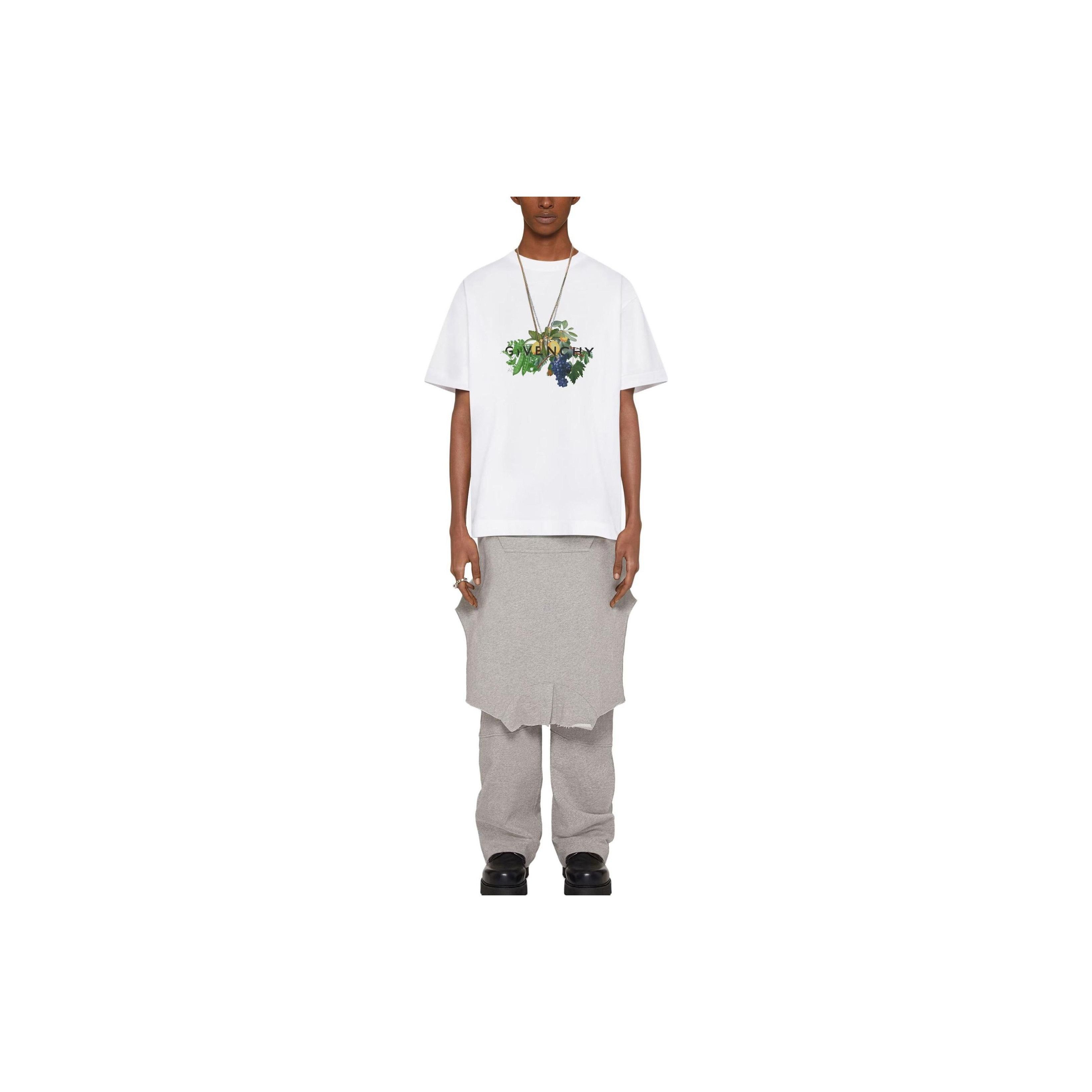 Givenchy Givenchy Fruit Graphic Print T-Shirt Size M Size US M / EU 48-50 / 2 - 9 Thumbnail