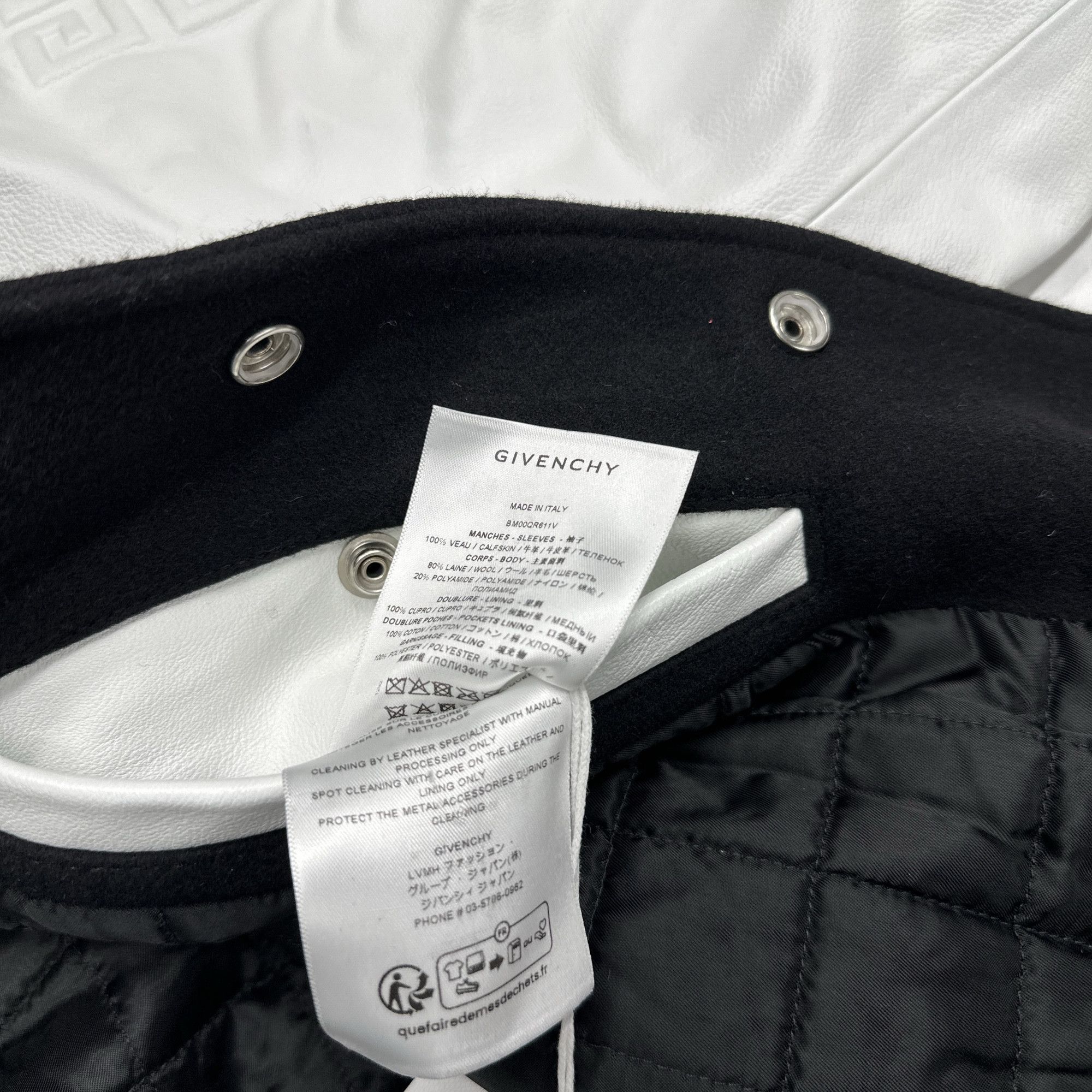 Givenchy Givenchy Logo Bomber Jacket Size 50 Size US M / EU 48-50 / 2 - 4 Thumbnail