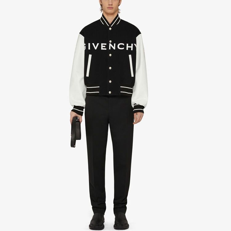 Givenchy Givenchy Logo Bomber Jacket Size 50 Size US M / EU 48-50 / 2 - 8 Thumbnail