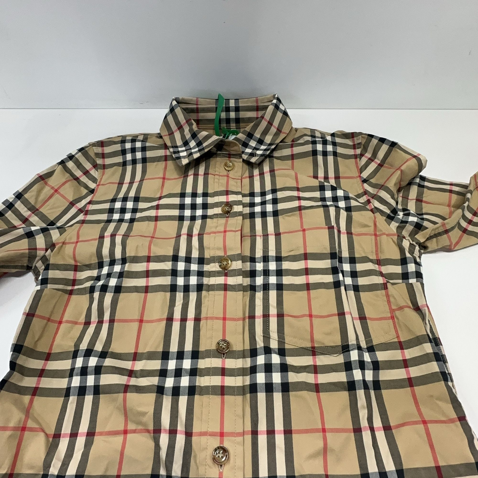 Burberry Burberry Classic Check Button Up Shirt Size US 2 Size XS / US 0-2 / IT 36-38 - 6 Thumbnail