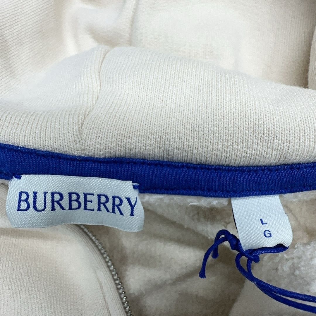 Burberry Burberry Logo Zip Hoodie Size L Size US L / EU 52-54 / 3 - 11 Thumbnail