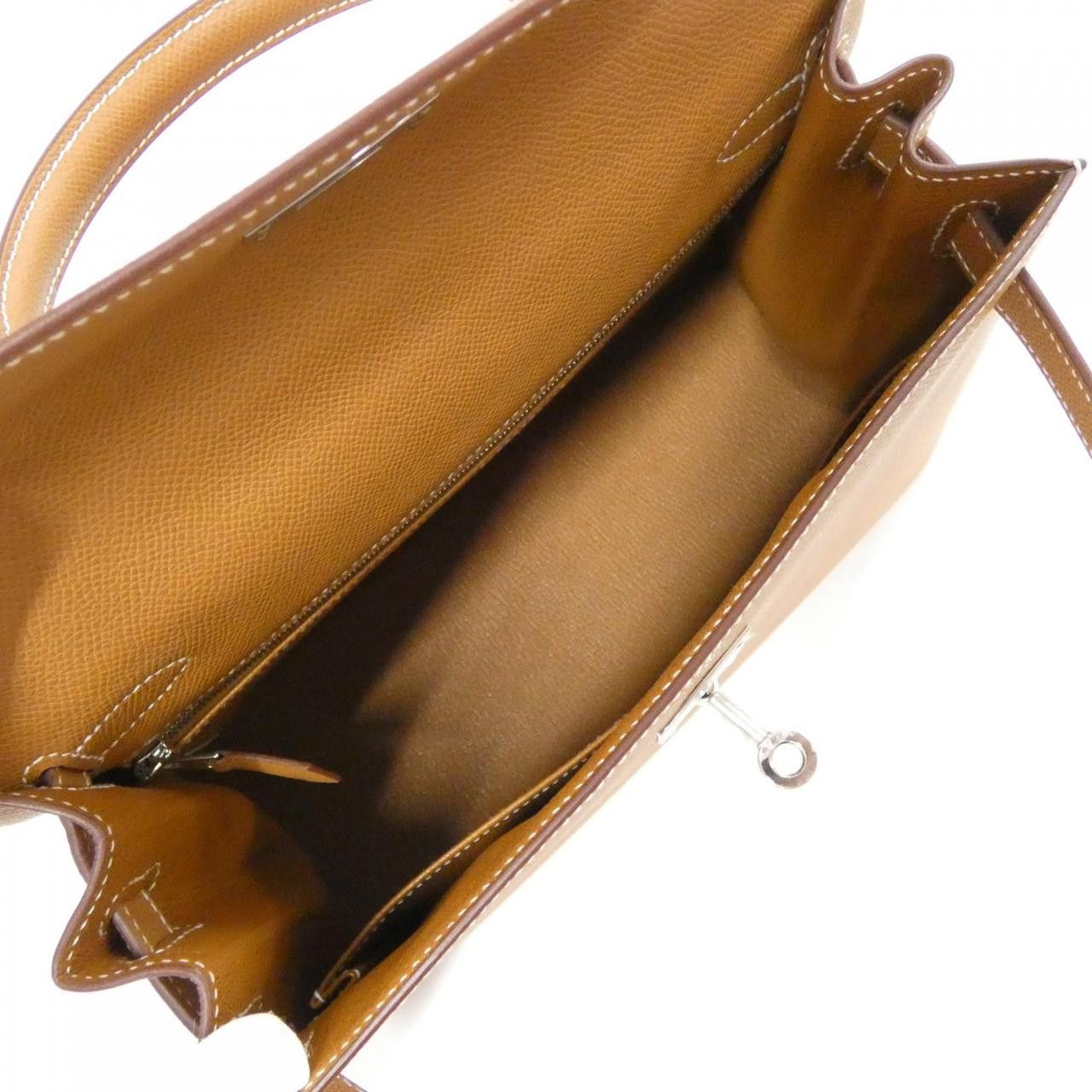 Hermes Hermes Hermes Kelly28 Epsom Leather Handbag W DUTY FREE for USA Size ONE SIZE - 6 Thumbnail