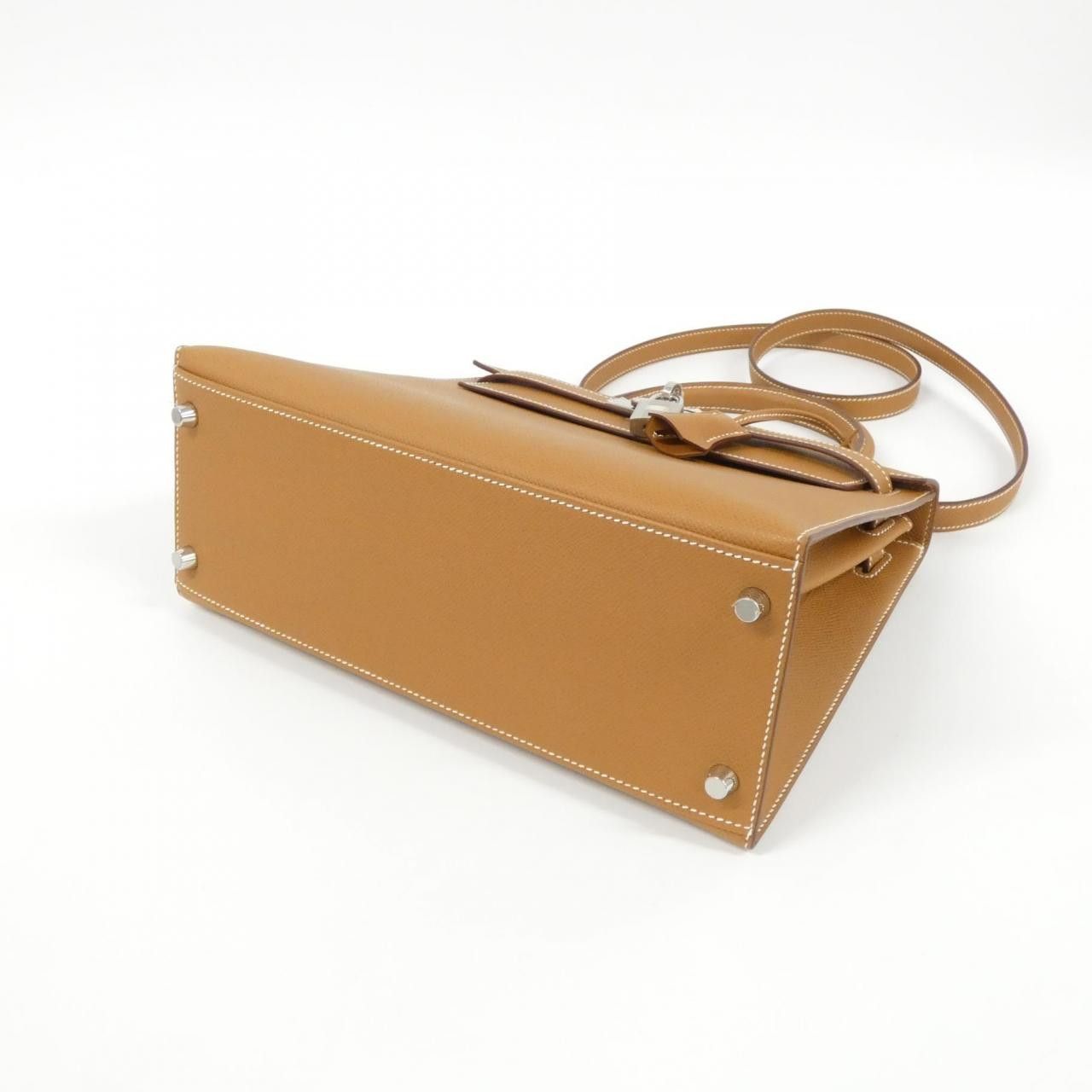 Hermes Hermes Hermes Kelly28 Epsom Leather Handbag W DUTY FREE for USA Size ONE SIZE - 3 Thumbnail