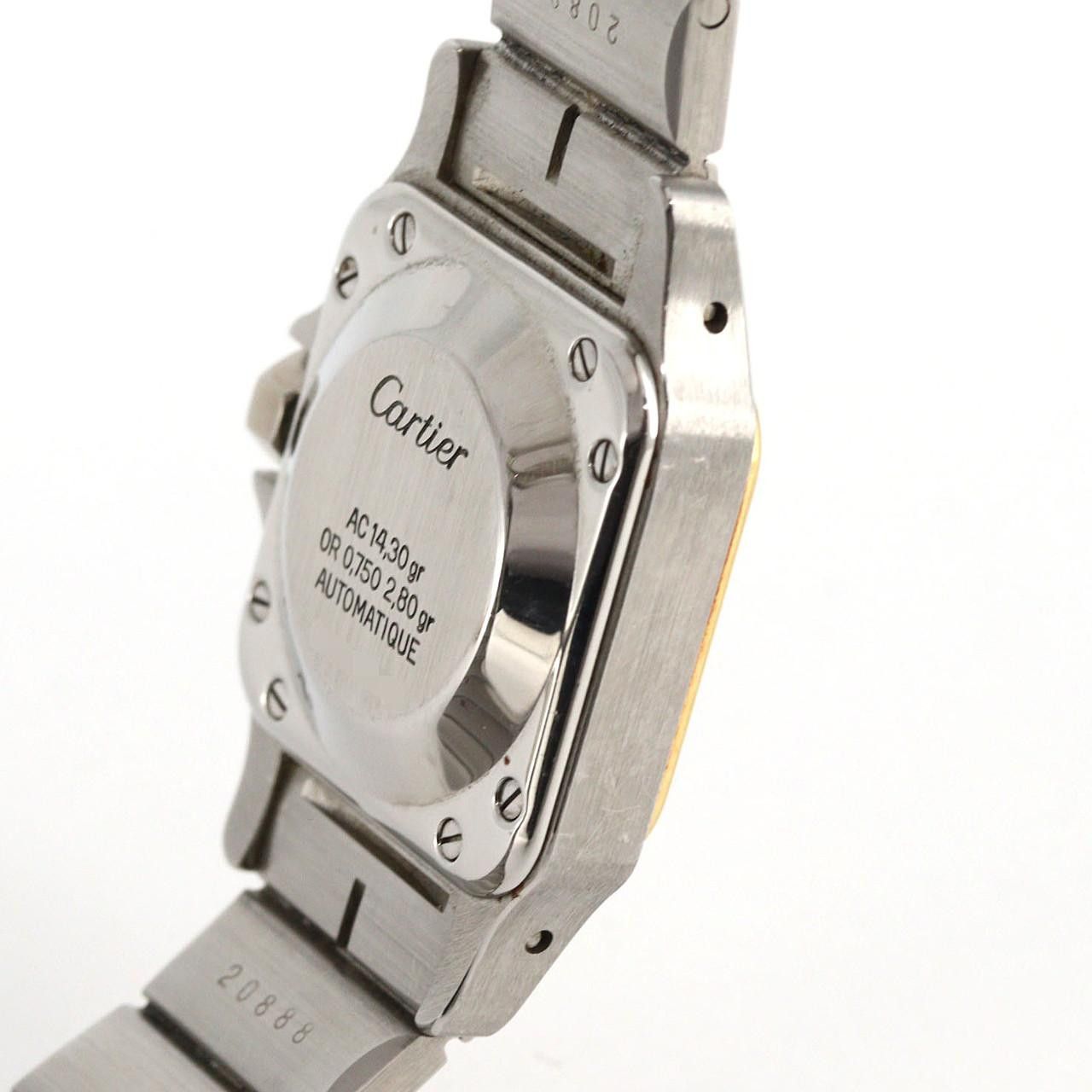 Cartier Cartier Cartier Santos Galbee Stainless Steel Yellow Gold Automatic Metal Automatic DUTY FREE for USA Size ONE SIZE - 5 Thumbnail