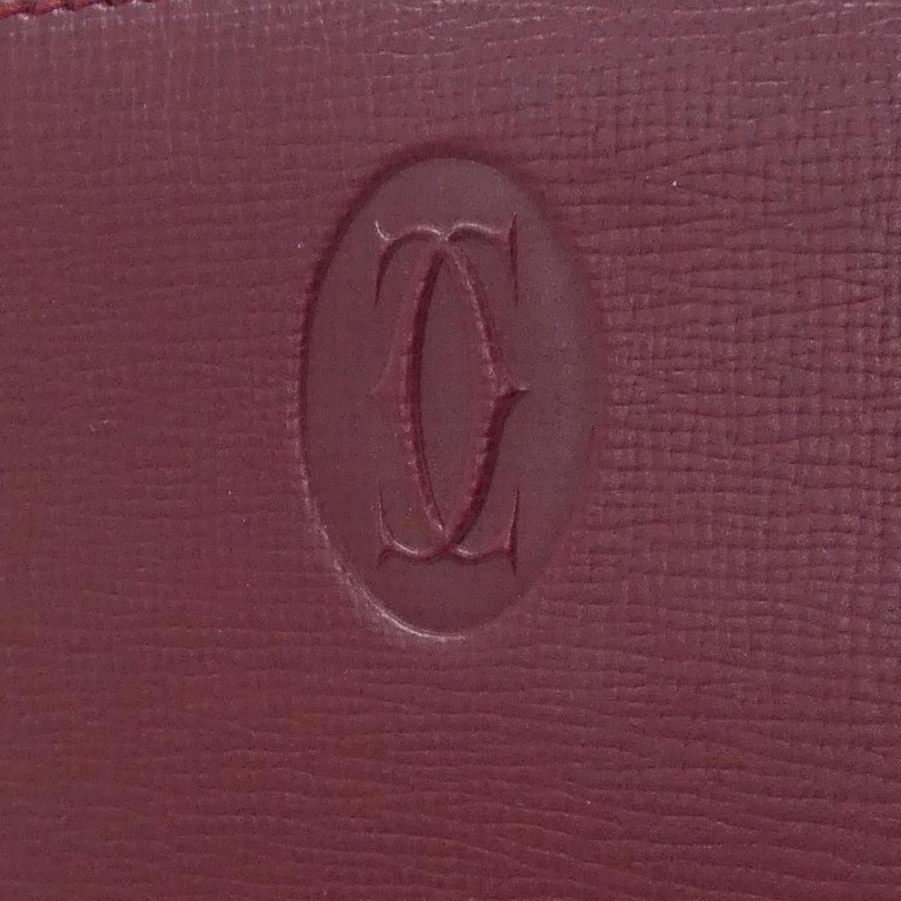 Cartier Cartier Cartier Leather Shoulder Bag Leather Handbag DUTY FREE for USA Size ONE SIZE - 4 Thumbnail