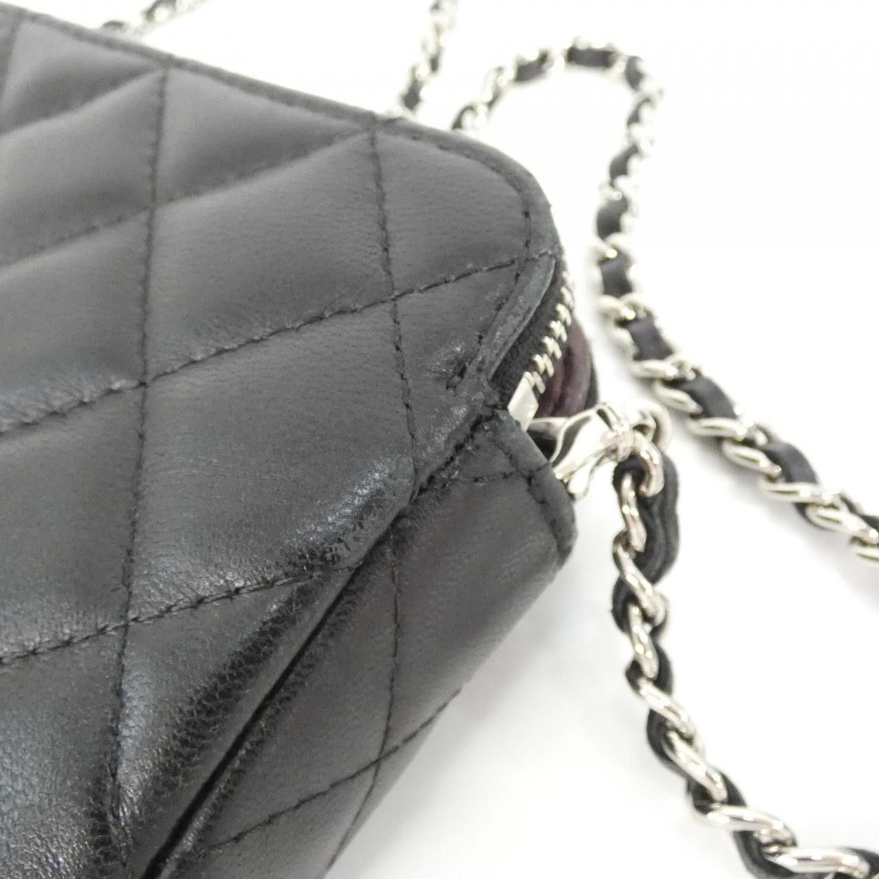 Chanel Chanel Chanel Timeless Classic Lambskin Chain Wallet Leather Shoulder DUTY FREE for USA Size ONE SIZE - 4 Thumbnail