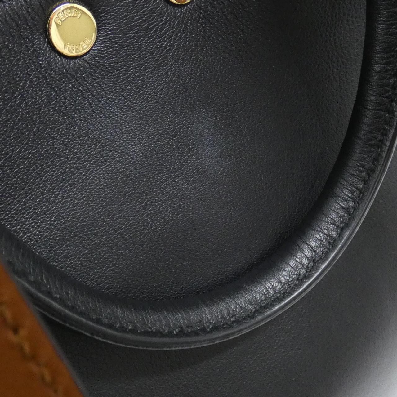 Fendi Fendi Fendi Peekaboo X Tote Calf Leather Handbag Leather Tote Bag 8BH377 ABHS DUTY FREE for USA Size ONE SIZE - 4 Thumbnail