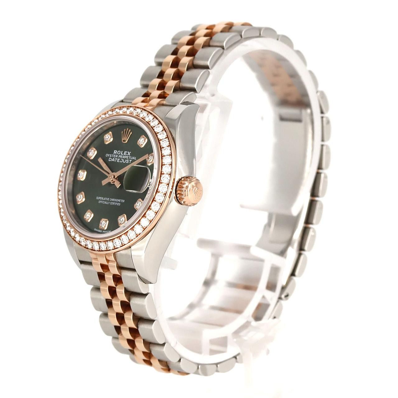 Rolex Rolex Rolex Datejust Stainless Steel Pink Gold Metal Automatic 279381RBR DUTY FREE for USA Size ONE SIZE - 2 Thumbnail