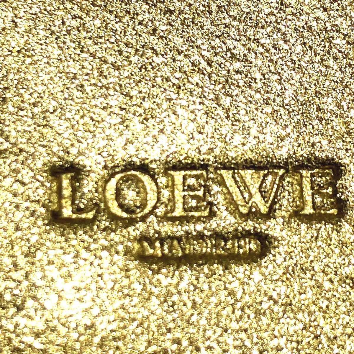 Loewe Loewe Loewe Leather Trifold Wallet Leather Short Wallet DUTY FREE for USA Size ONE SIZE - 4 Thumbnail