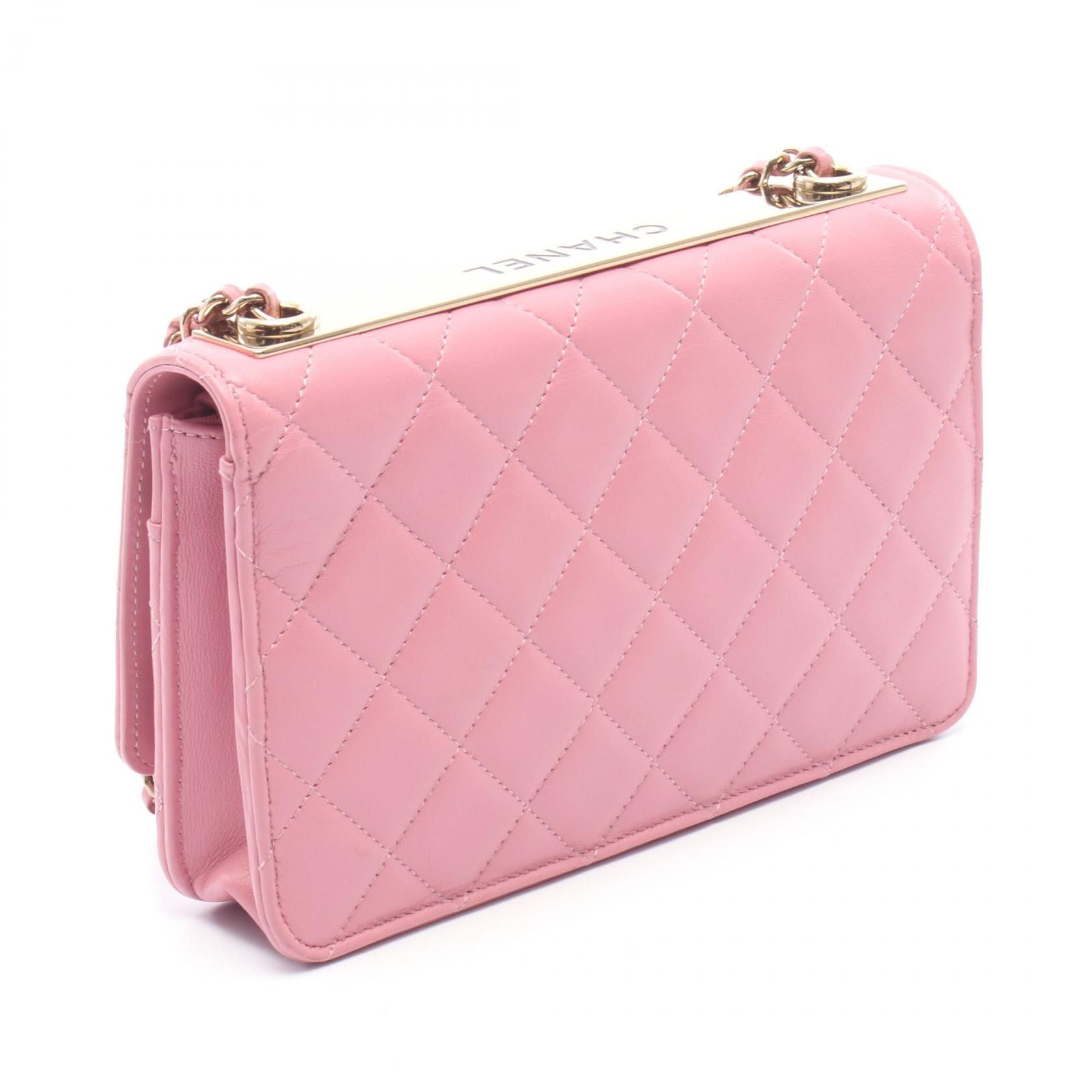 Chanel Chanel CHANEL Trendy CC Lambskin Shoulder Bag Leather Shoulder Bag A80982 DUTY FREE for USA Size ONE SIZE - 2 Thumbnail