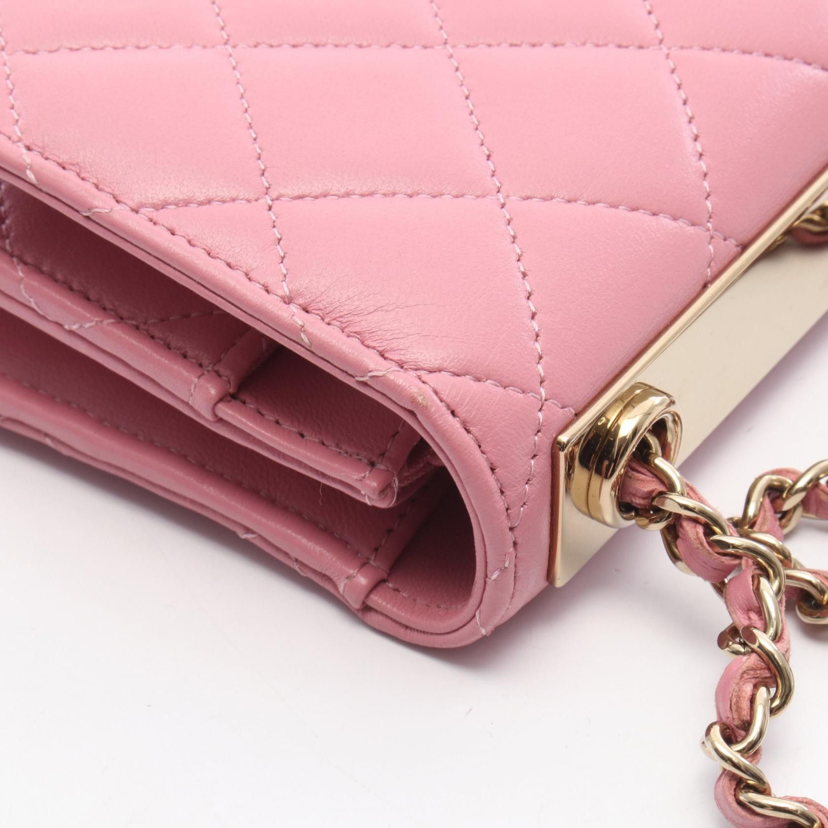 Chanel Chanel CHANEL Trendy CC Lambskin Shoulder Bag Leather Shoulder Bag A80982 DUTY FREE for USA Size ONE SIZE - 8 Thumbnail