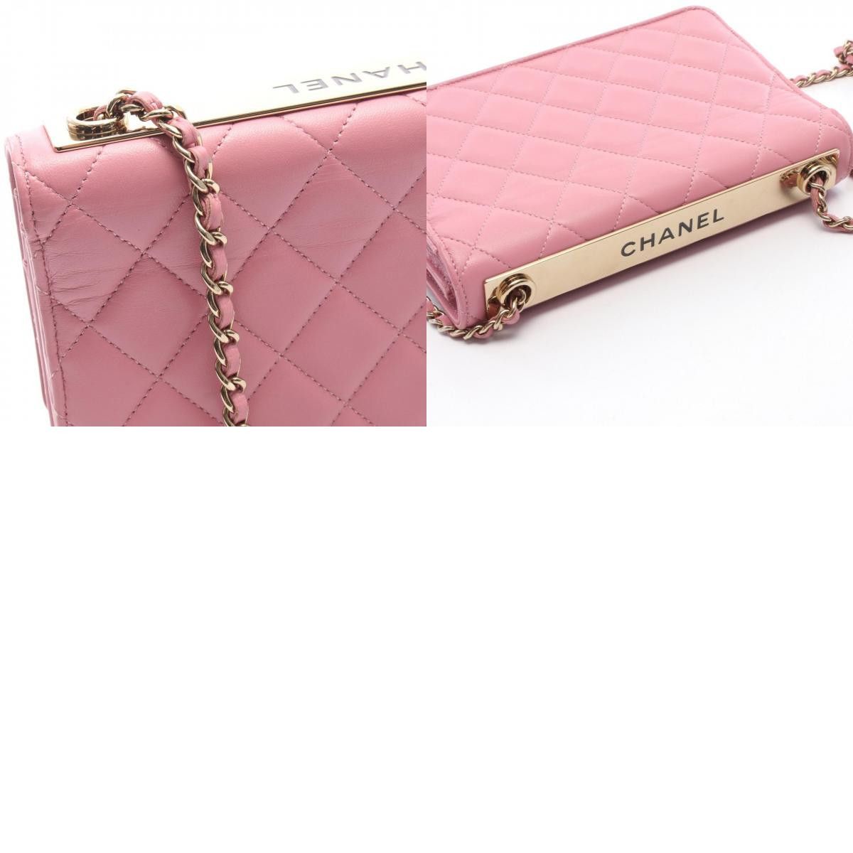 Chanel Chanel CHANEL Trendy CC Lambskin Shoulder Bag Leather Shoulder Bag A80982 DUTY FREE for USA Size ONE SIZE - 10 Thumbnail