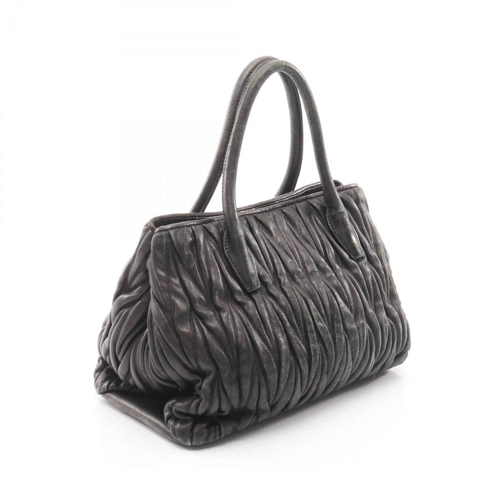 Miu Miu Miu Miu Miu Miu Matelassé Leather 2way Handbag Leather Handbag DUTY FREE for USA Size ONE SIZE - 2 Thumbnail