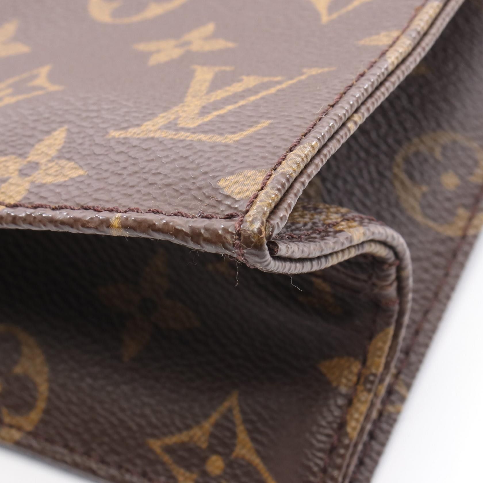 Louis Vuitton Louis Vuitton Louis Vuitton Sac Plat Monogram Tote Bag Textile Tote Bag M51140 DUTY FREE for USA Size ONE SIZE - 7 Thumbnail
