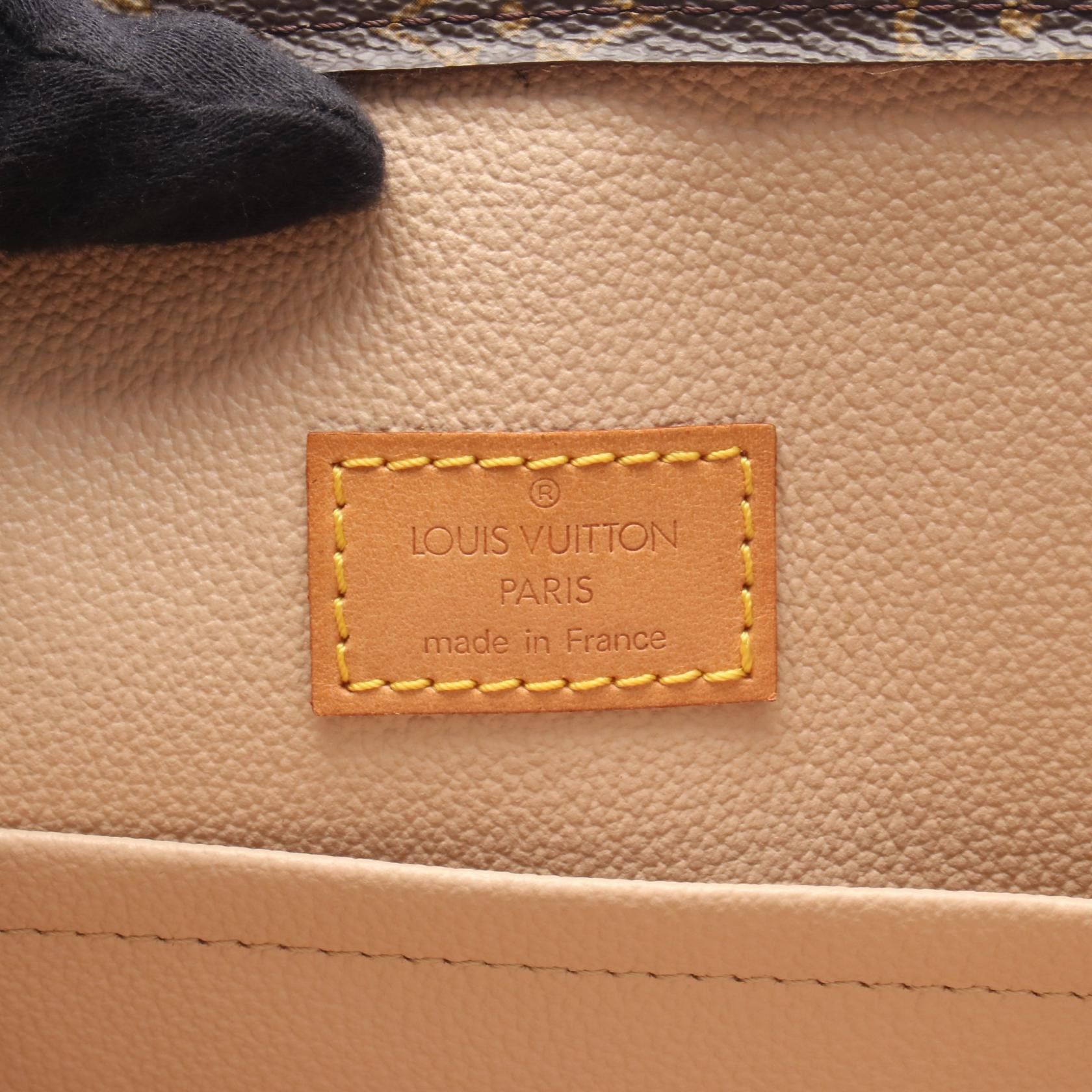 Louis Vuitton Louis Vuitton Louis Vuitton Sac Plat Monogram Tote Bag Textile Tote Bag M51140 DUTY FREE for USA Size ONE SIZE - 4 Thumbnail